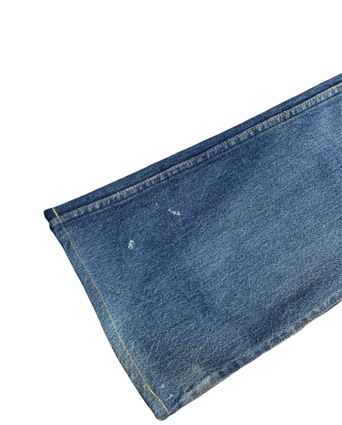 Japanese Brand Vintage Maverick Blue Bell Aging Faded Wash Denim Size US 32 / EU 48 - 11 Thumbnail