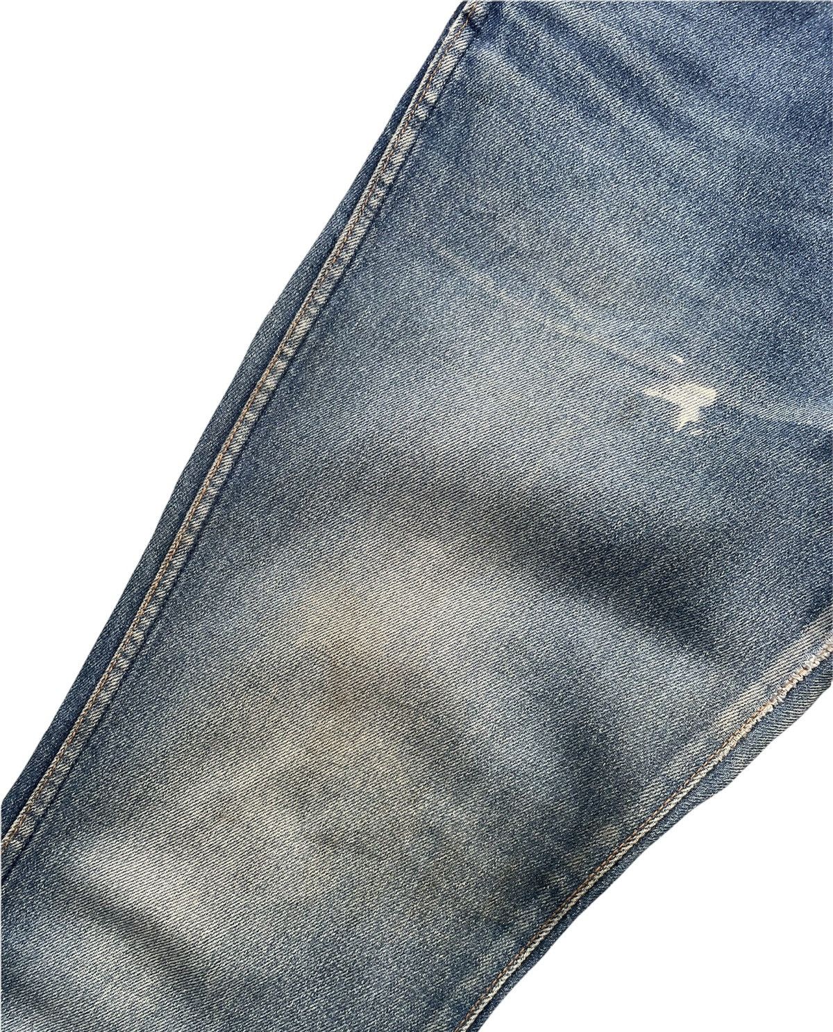 Japanese Brand Vintage Maverick Blue Bell Aging Faded Wash Denim Size US 32 / EU 48 - 12 Thumbnail