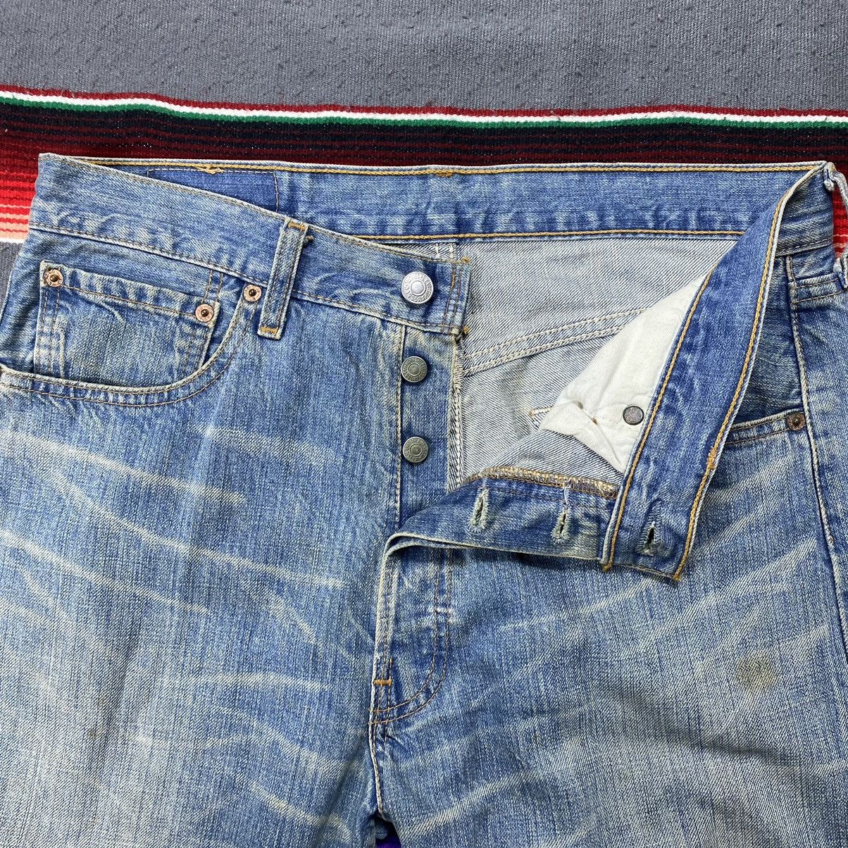 Levi's Vintage Levi’s 501 Japan Distressed Denim Size US 33 - 4 Thumbnail