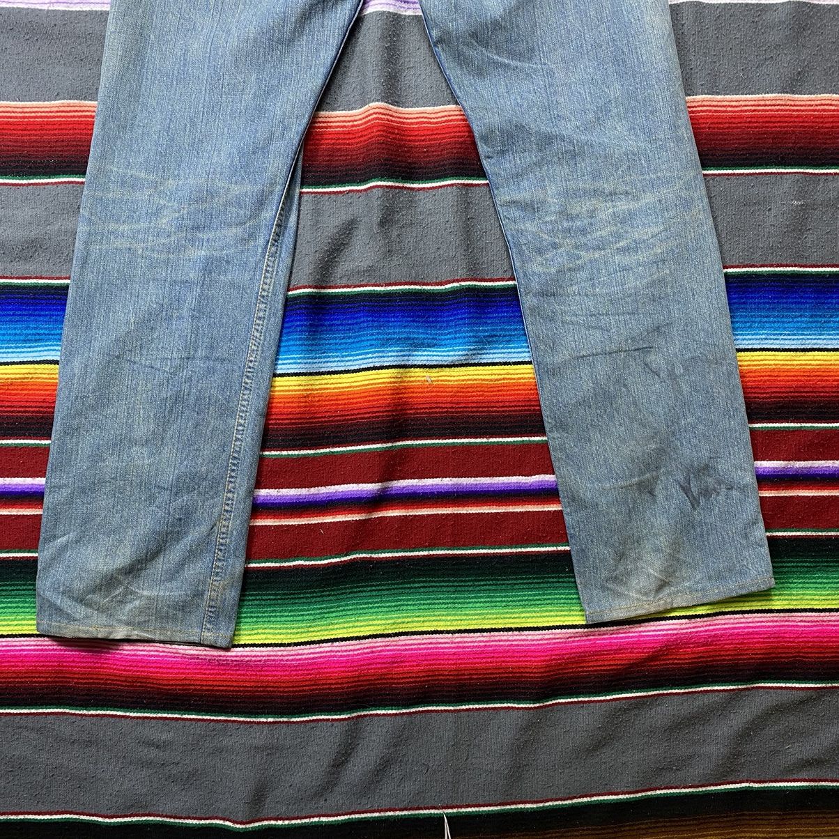 Levi's Vintage Levi’s 501 Japan Distressed Denim Size US 33 - 10 Thumbnail