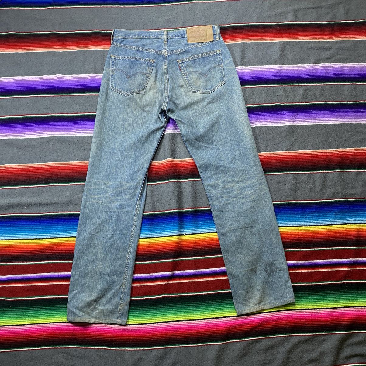 Levi's Vintage Levi’s 501 Japan Distressed Denim Size US 33 - 8 Thumbnail