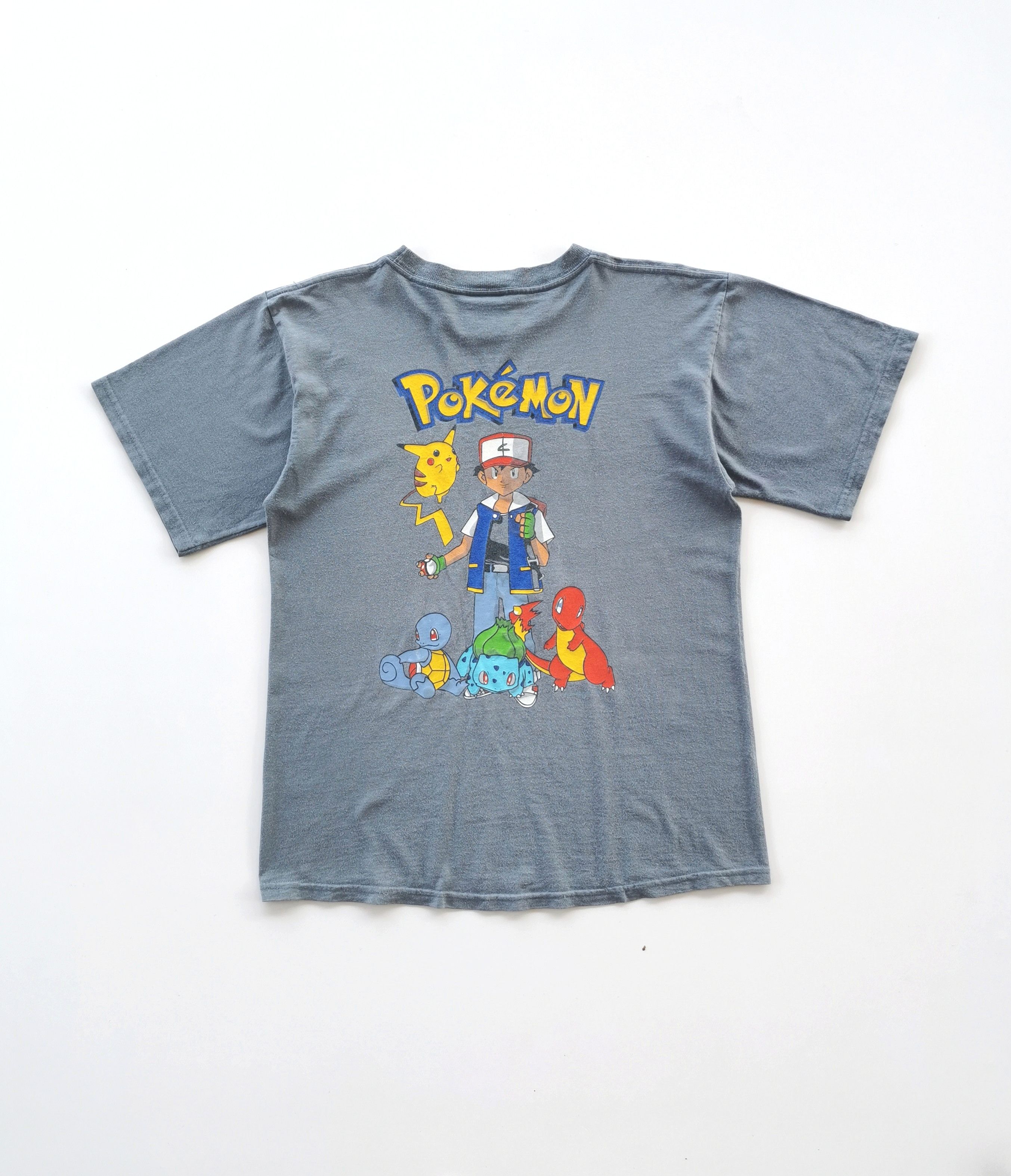 Anime 1998 Vintage Pokemon Anime Series Tshirt Size US M / EU 48-50 / 2 - 4 Thumbnail