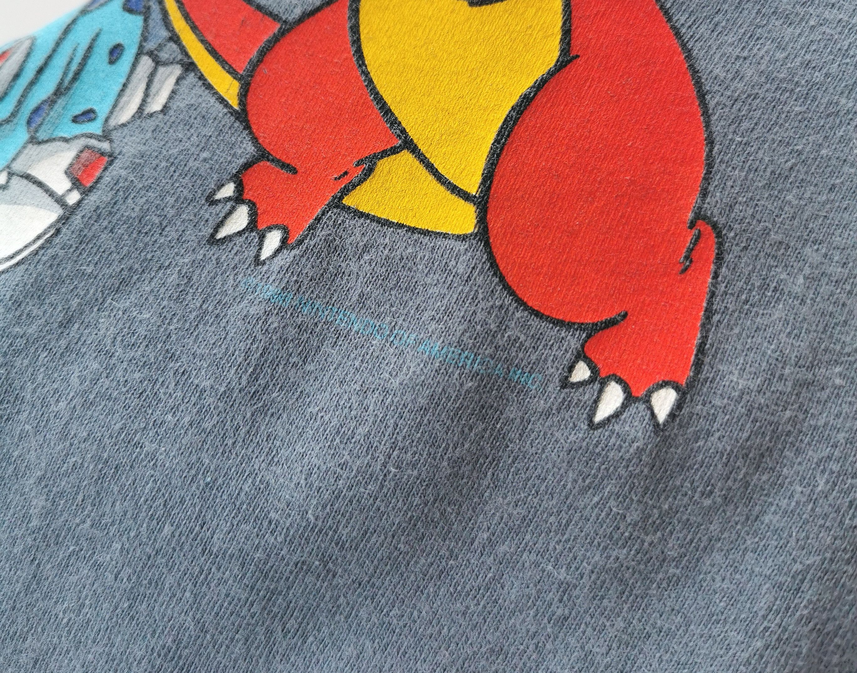 Anime 1998 Vintage Pokemon Anime Series Tshirt Size US M / EU 48-50 / 2 - 3 Thumbnail