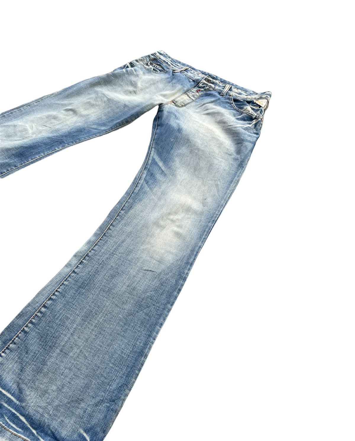 Designer × Replay × Vintage Replay Angels Vintage Aging Wash Denim Size US 33 - 4 Thumbnail