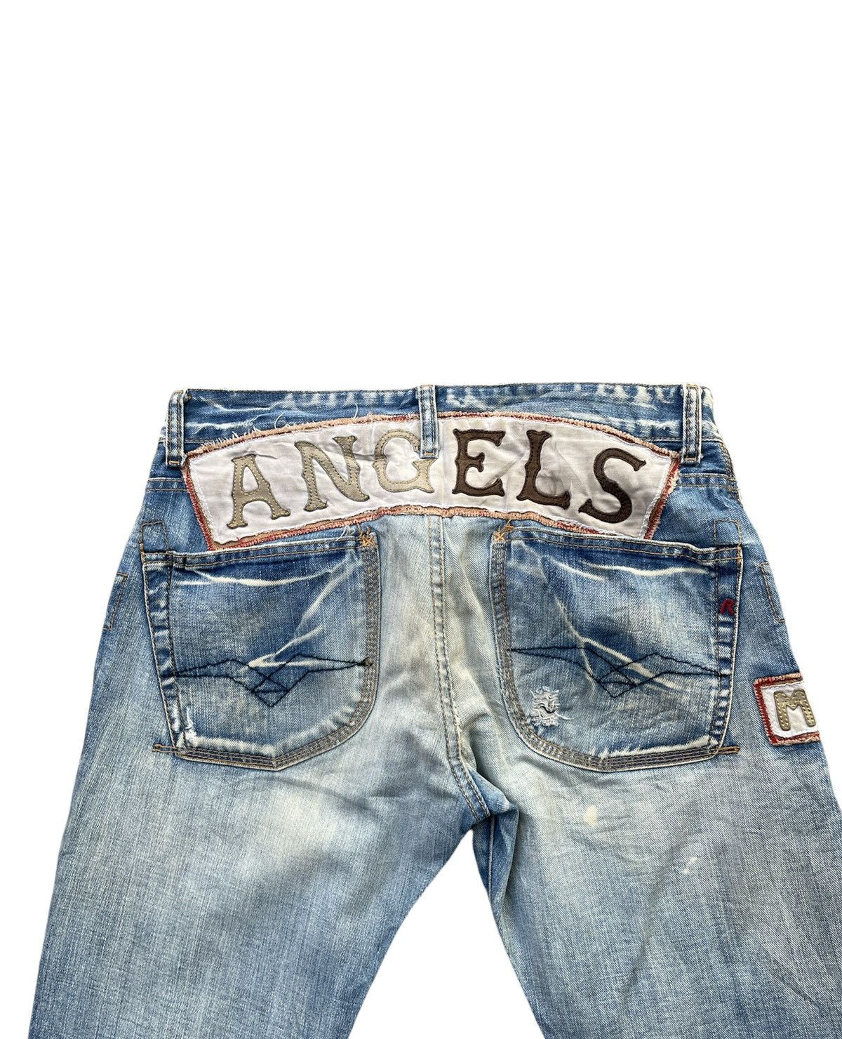 Designer × Replay × Vintage Replay Angels Vintage Aging Wash Denim Size US 33 - 9 Thumbnail