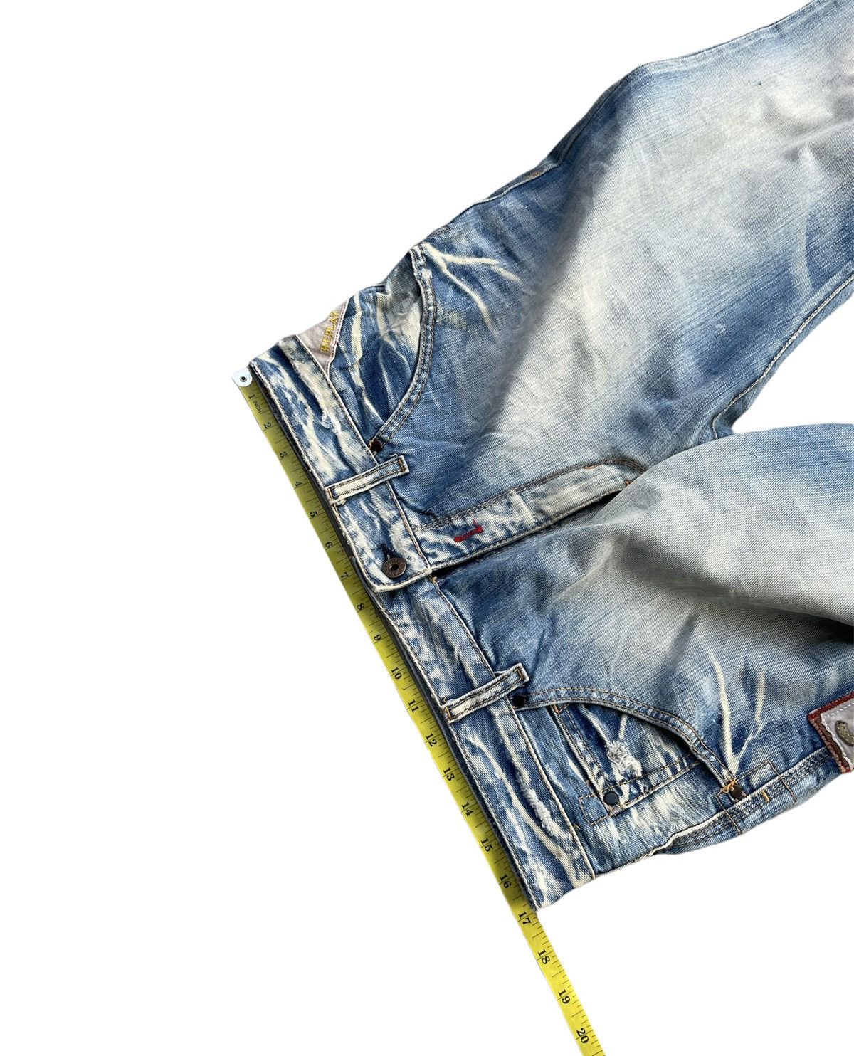 Designer × Replay × Vintage Replay Angels Vintage Aging Wash Denim Size US 33 - 3 Thumbnail