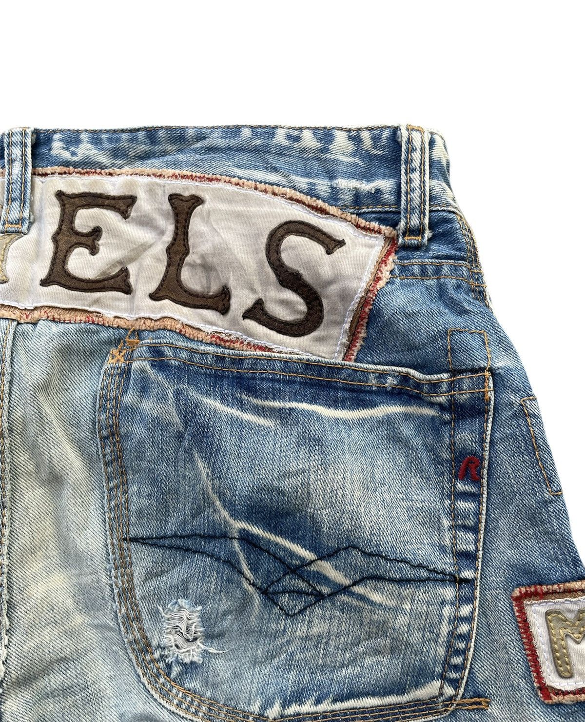 Designer × Replay × Vintage Replay Angels Vintage Aging Wash Denim Size US 33 - 11 Thumbnail