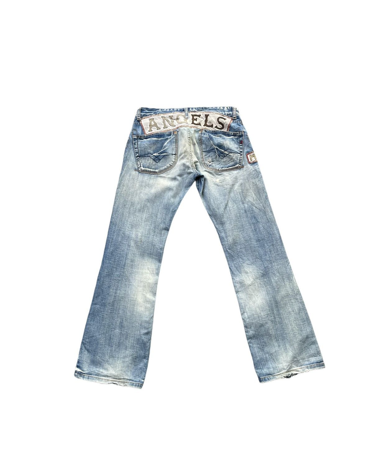 Designer × Replay × Vintage Replay Angels Vintage Aging Wash Denim Size US 33 - 1 Thumbnail