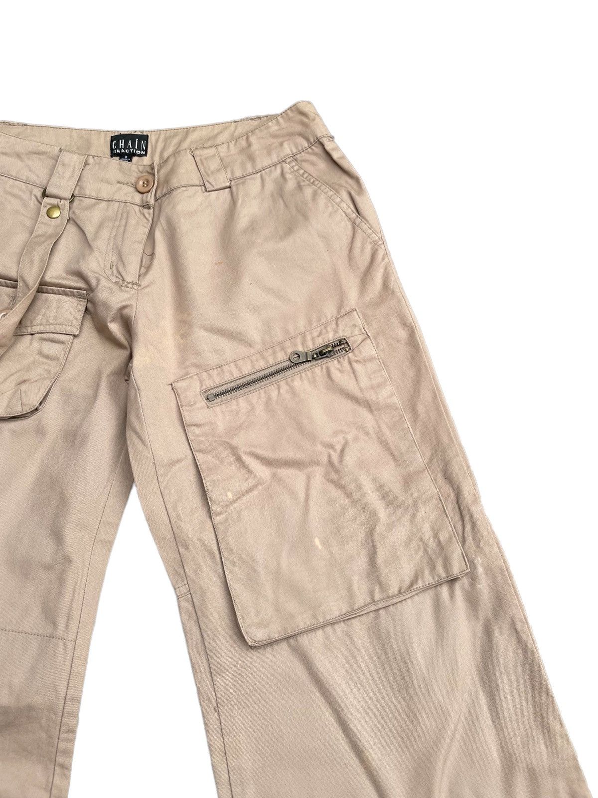 Japanese Brand Chain reaction Multipocket Wide leg Trouser Size US 28 / EU 44 - 5 Thumbnail