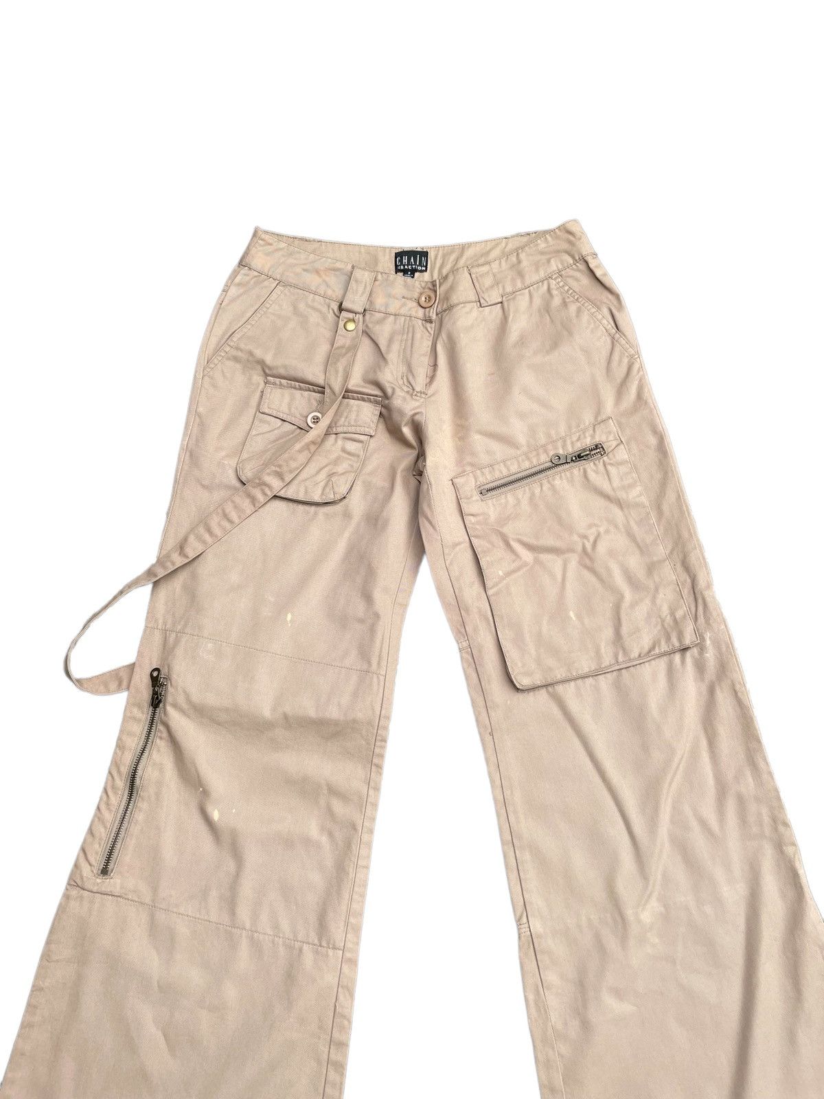 Japanese Brand Chain reaction Multipocket Wide leg Trouser Size US 28 / EU 44 - 4 Thumbnail