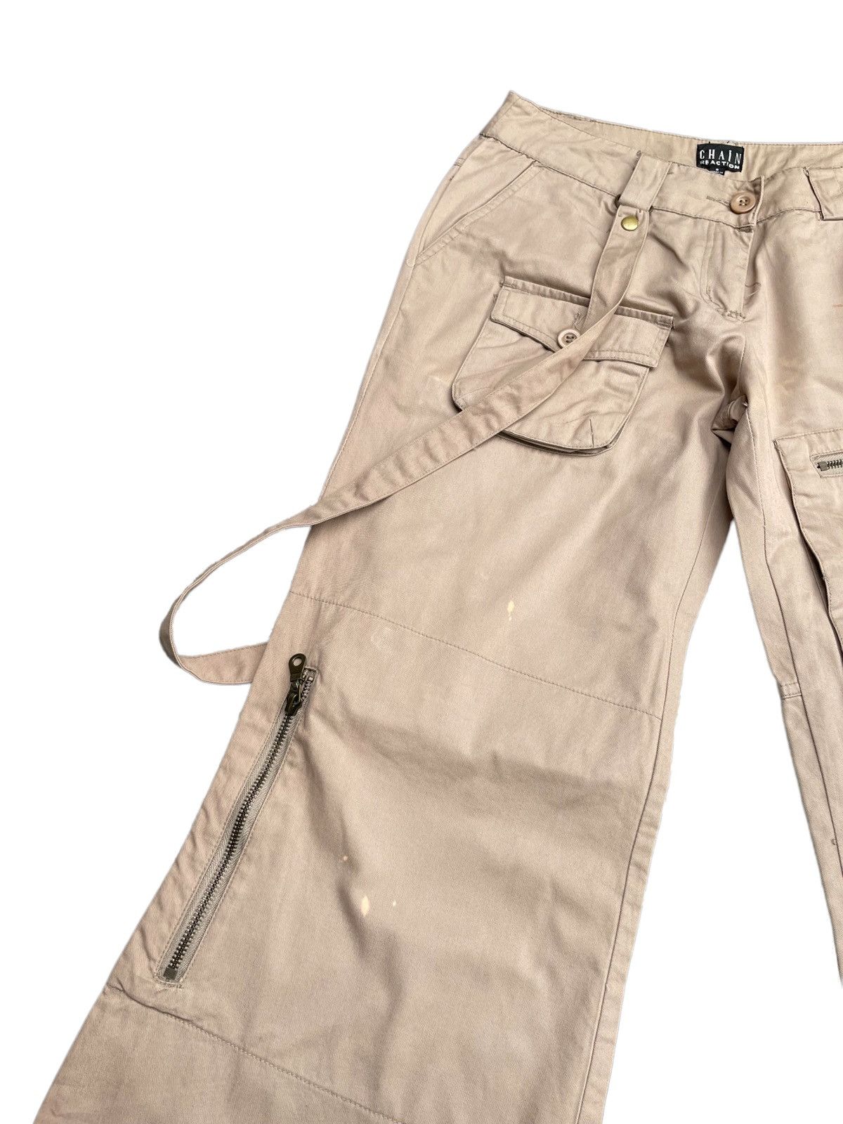 Japanese Brand Chain reaction Multipocket Wide leg Trouser Size US 28 / EU 44 - 6 Thumbnail
