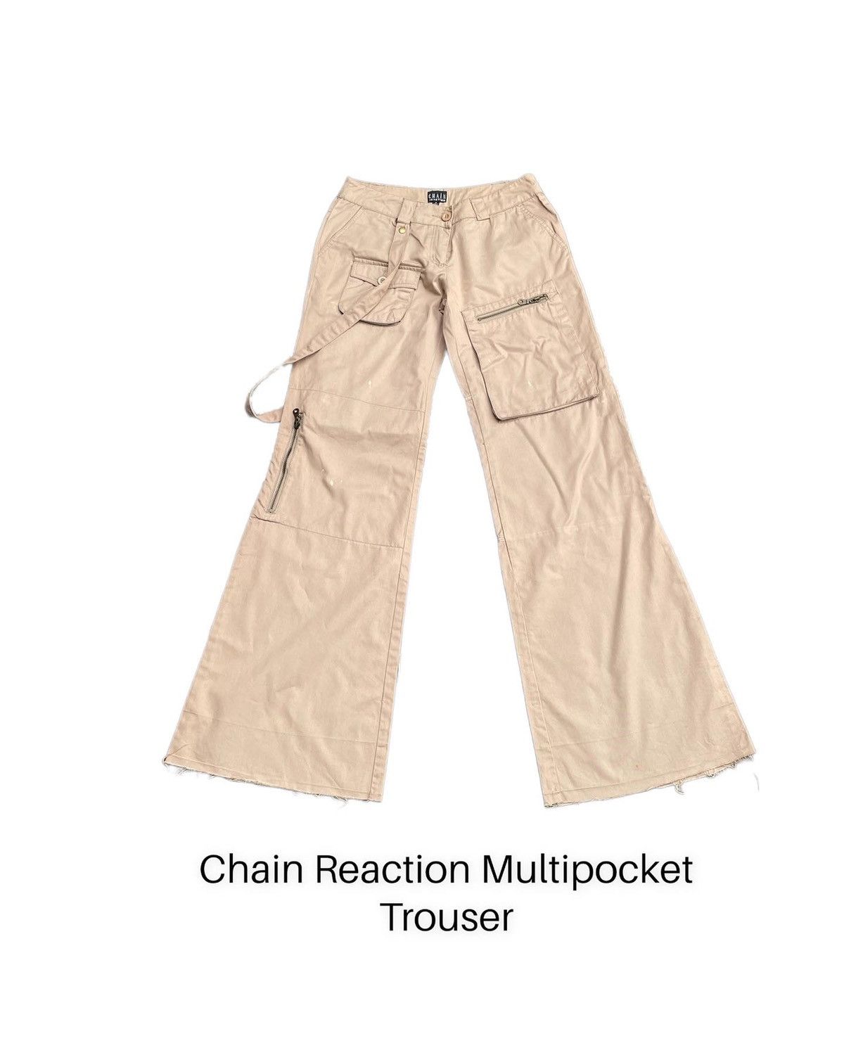 Japanese Brand Chain reaction Multipocket Wide leg Trouser Size US 28 / EU 44 - 1 Thumbnail
