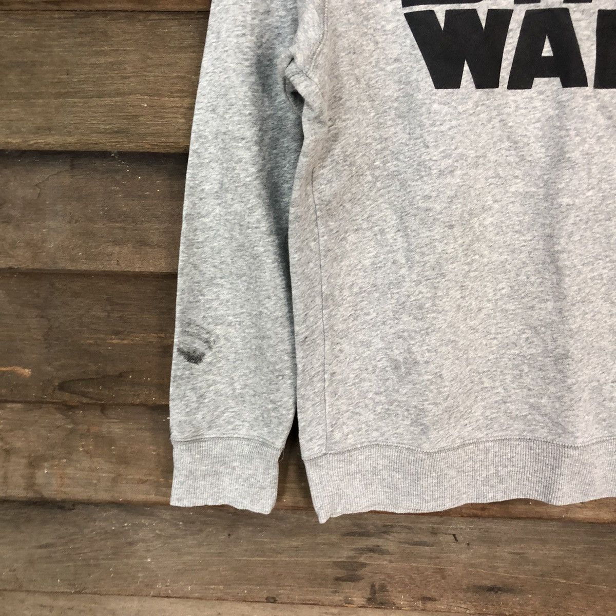 GU × Star Wars Star Wars Grey Sweathshirt vintage #5507 Size US S / EU 44-46 / 1 - 4 Thumbnail