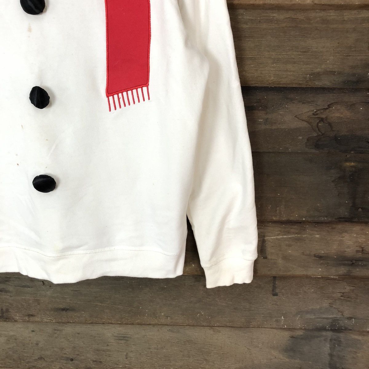 Divided H&M Divided snowman olaf movie White Hoodie #5514 Size US M / EU 48-50 / 2 - 5 Thumbnail