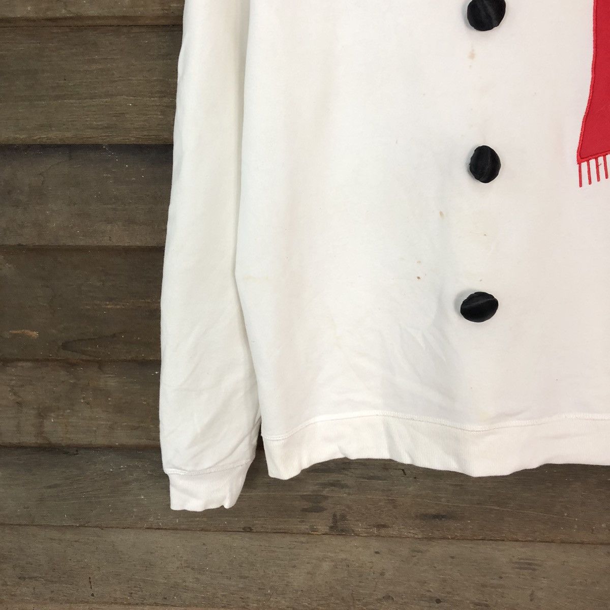 Divided H&M Divided snowman olaf movie White Hoodie #5514 Size US M / EU 48-50 / 2 - 4 Thumbnail
