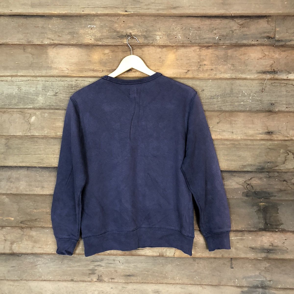 Gap × Vintage Gap spellout vintage kenye west Dark Blue Sweathshirt #5510 Size XS / US 0-2 / IT 36-38 - 10 Thumbnail