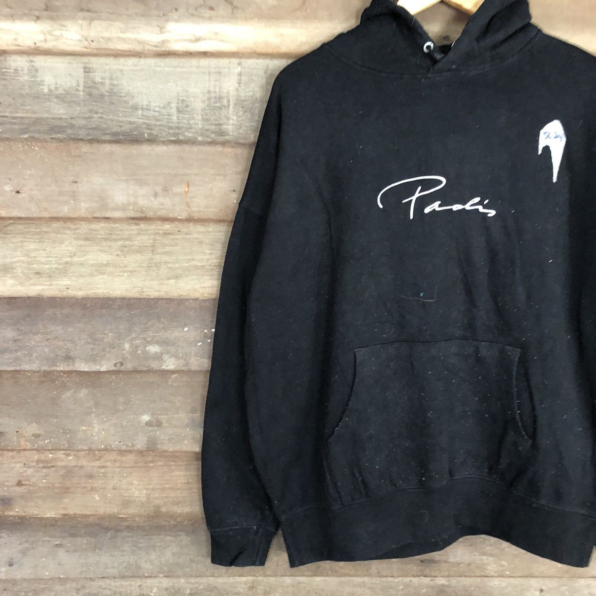 Japanese Brand × Vintage Comfirm Black Hoodies vintage sweatshirt #5624 Size US L / EU 52-54 / 3 - 7 Thumbnail