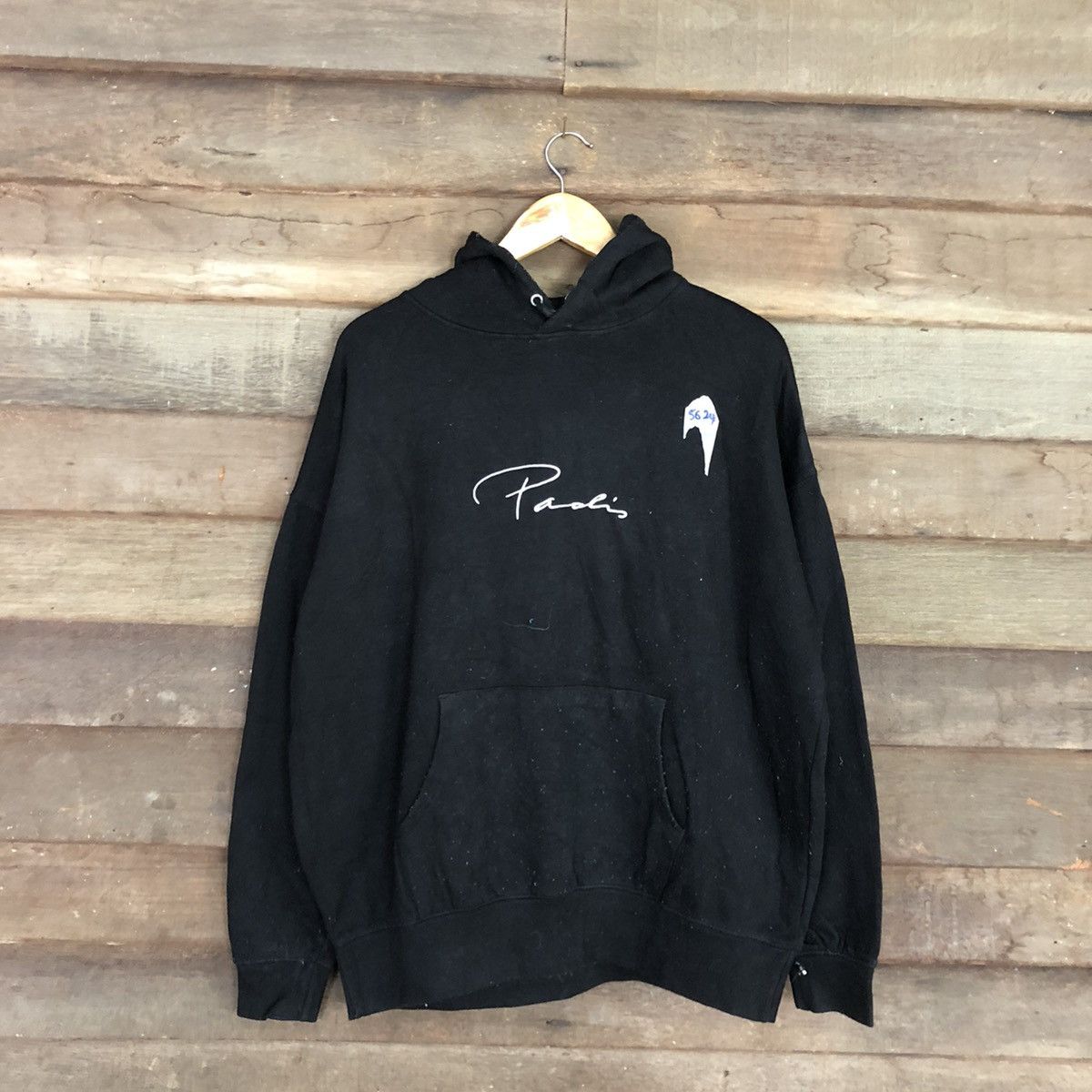 Japanese Brand × Vintage Comfirm Black Hoodies vintage sweatshirt #5624 Size US L / EU 52-54 / 3 - 1 Thumbnail