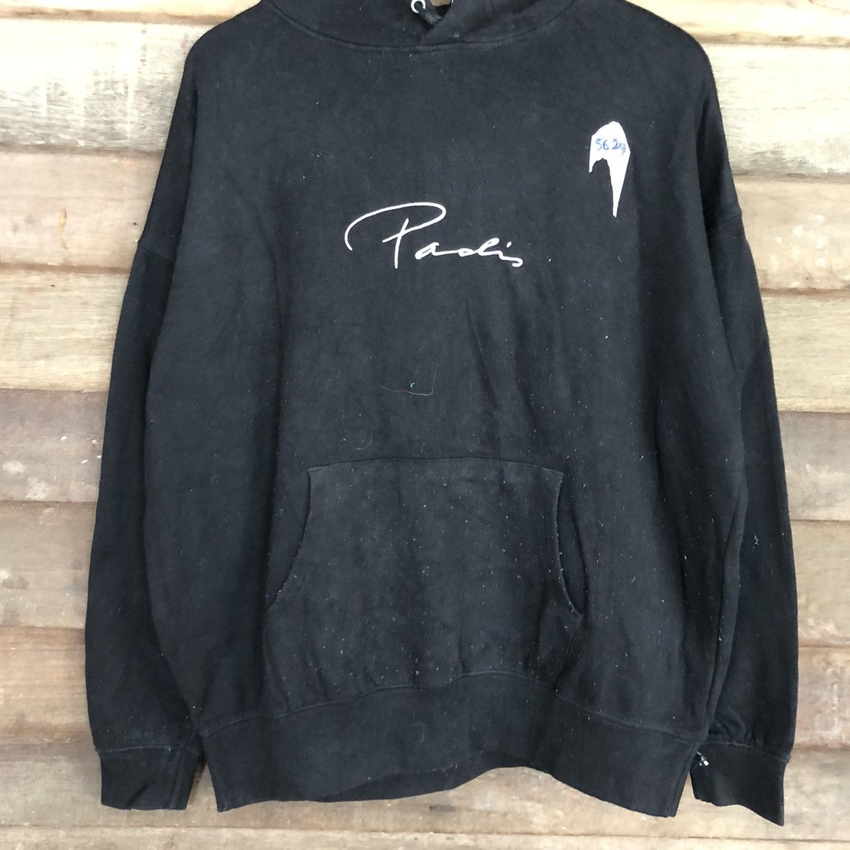 Japanese Brand × Vintage Comfirm Black Hoodies vintage sweatshirt #5624 Size US L / EU 52-54 / 3 - 8 Thumbnail