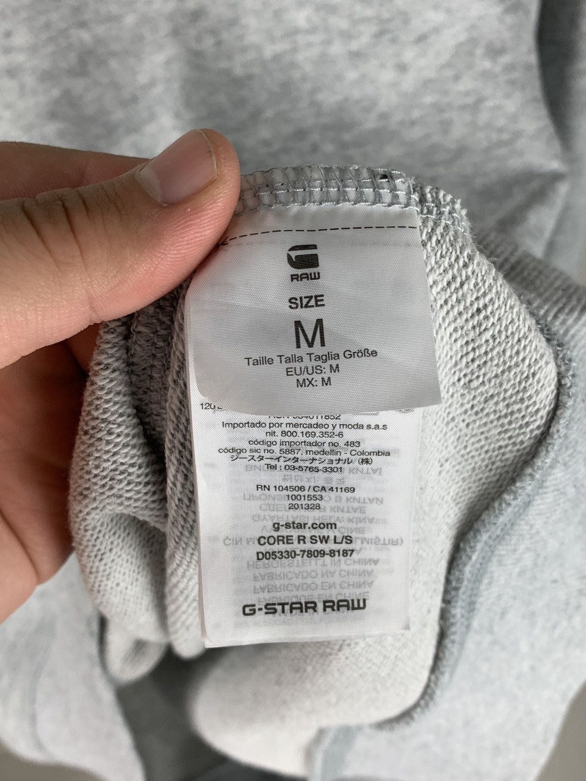 G-Star G-Star Raw Sweatshirt Gray Size M Size US M / EU 48-50 / 2 - 8 Thumbnail