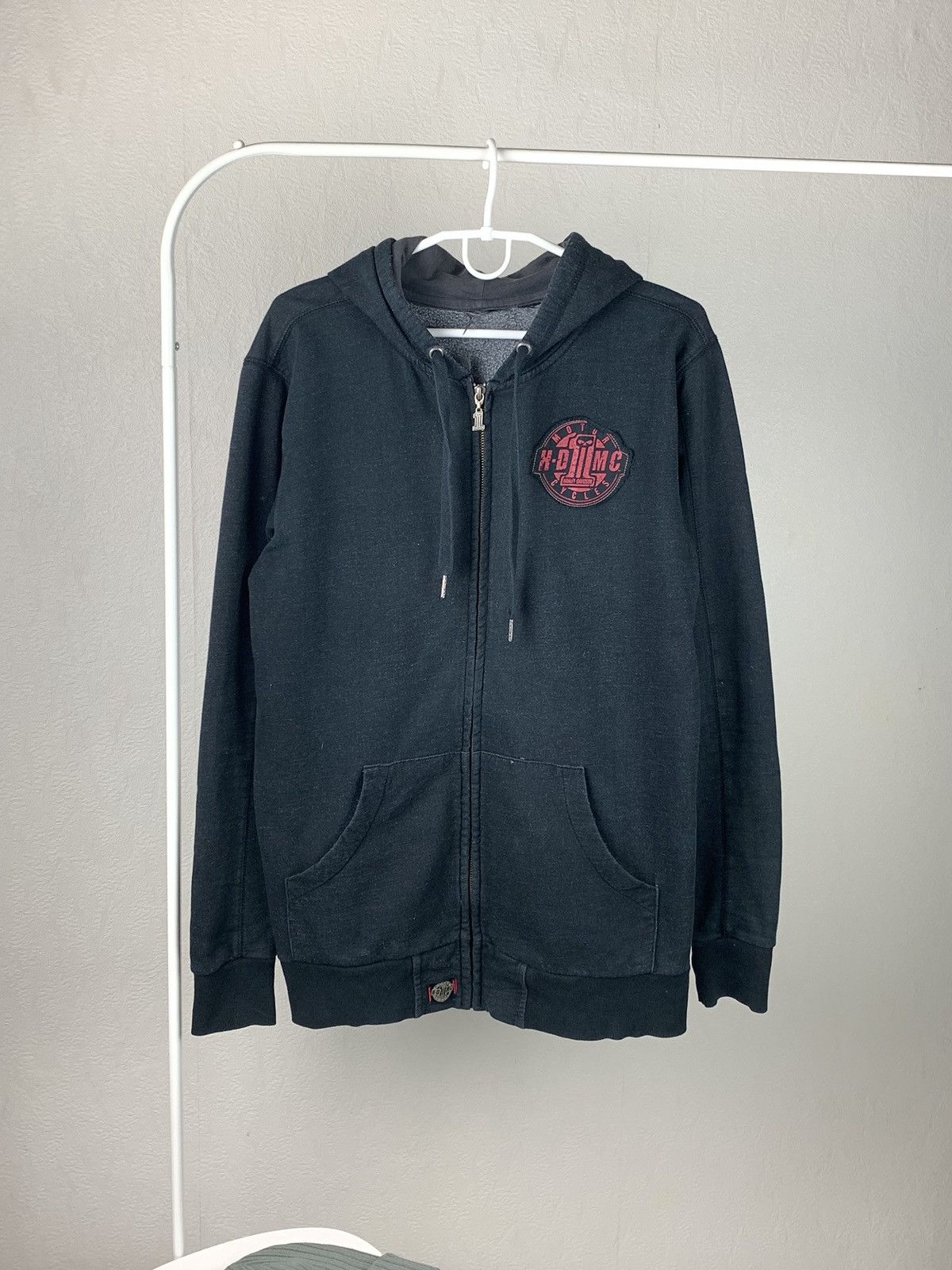 Harley Davidson Harley Davidson Zip Hoodie Motorcycle Hoodie Rock Hoodie Size US M / EU 48-50 / 2 - 1 Thumbnail