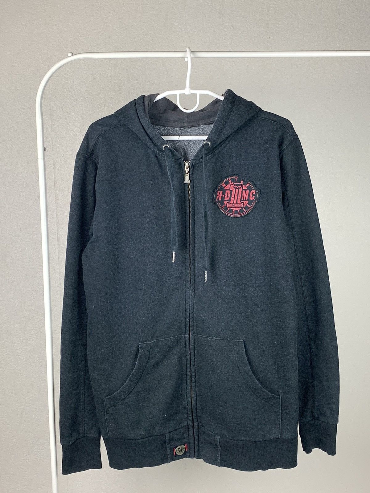 Harley Davidson Harley Davidson Zip Hoodie Motorcycle Hoodie Rock Hoodie Size US M / EU 48-50 / 2 - 2 Thumbnail