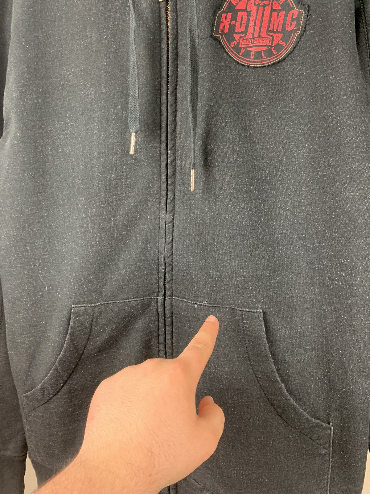 Harley Davidson Harley Davidson Zip Hoodie Motorcycle Hoodie Rock Hoodie Size US M / EU 48-50 / 2 - 5 Thumbnail