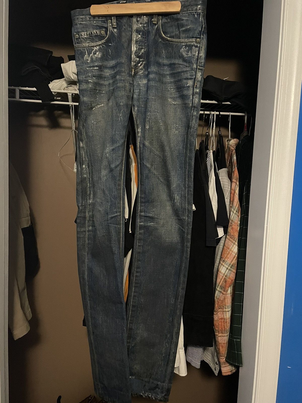 Dior × Hedi Slimane Dior Homme Hedi Slimane Luster Waxed Clawmark 