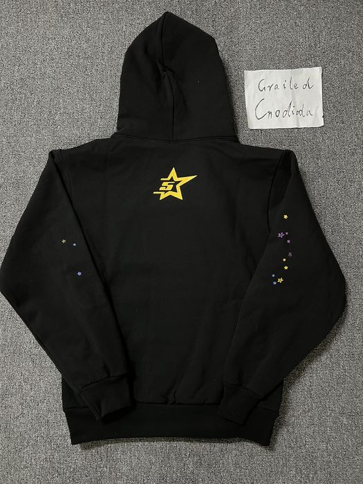 Young Thug DS sp5der punk black hoodie | Grailed