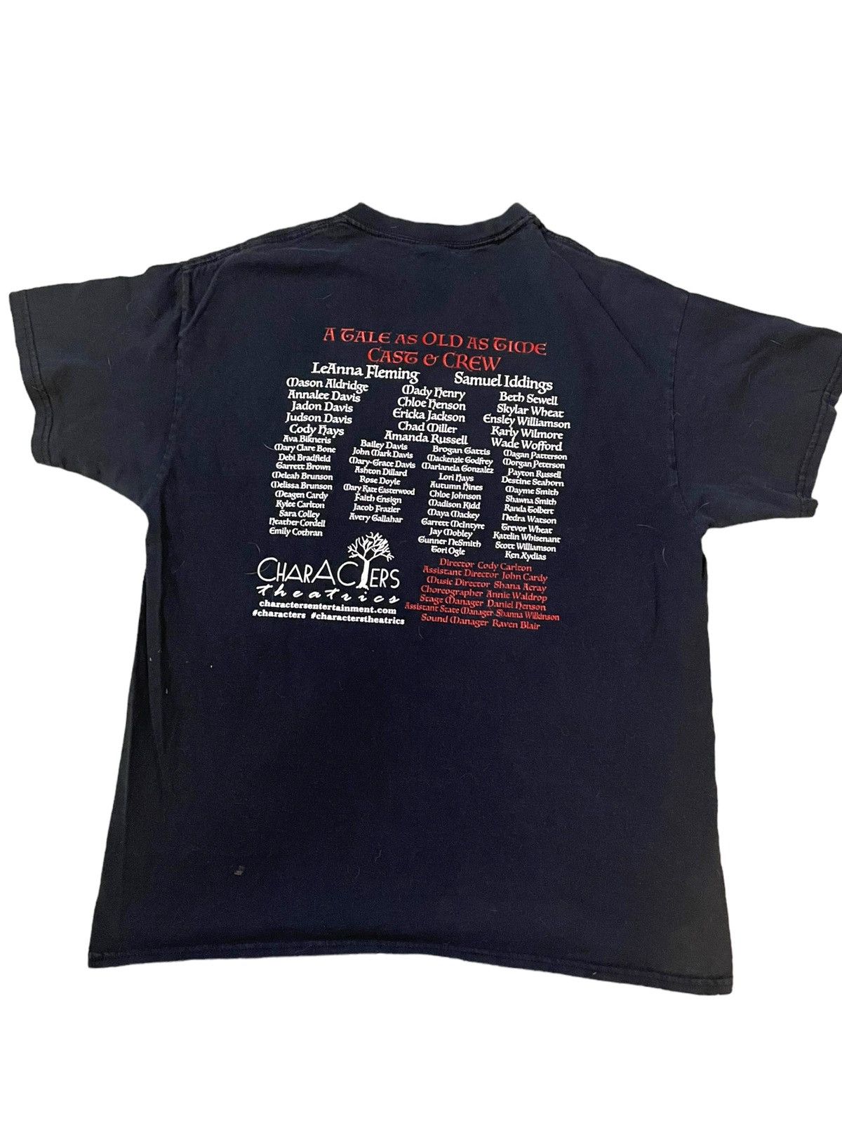 Disney × Vintage Beauty and Beast Theater Play Crewneck T Shirt Size US L / EU 52-54 / 3 - 2 Thumbnail