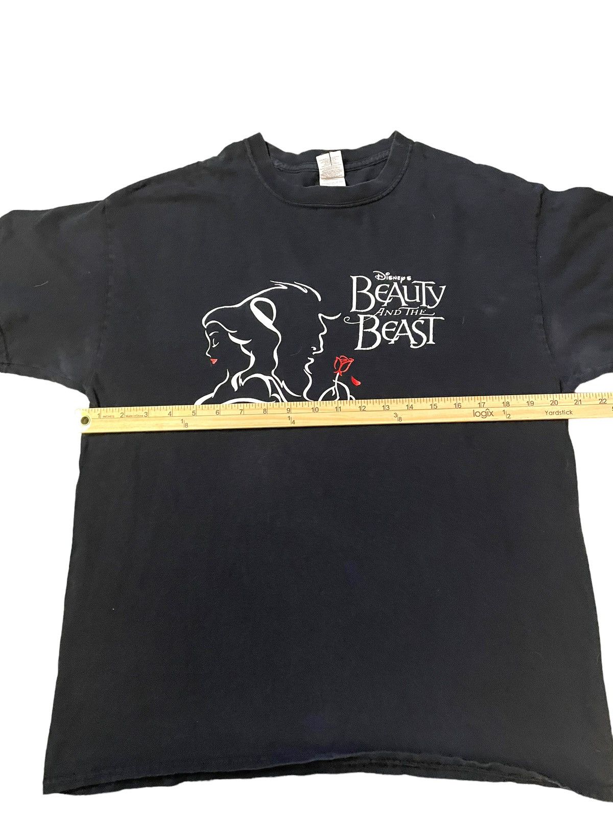 Disney × Vintage Beauty and Beast Theater Play Crewneck T Shirt Size US L / EU 52-54 / 3 - 4 Thumbnail