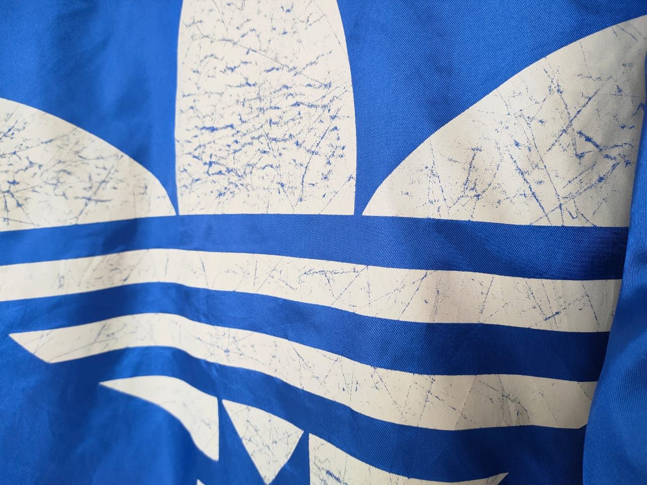Adidas Vintage Oversize Adidas Big Logo Windbreaker Size US L / EU 52-54 / 3 - 5 Thumbnail