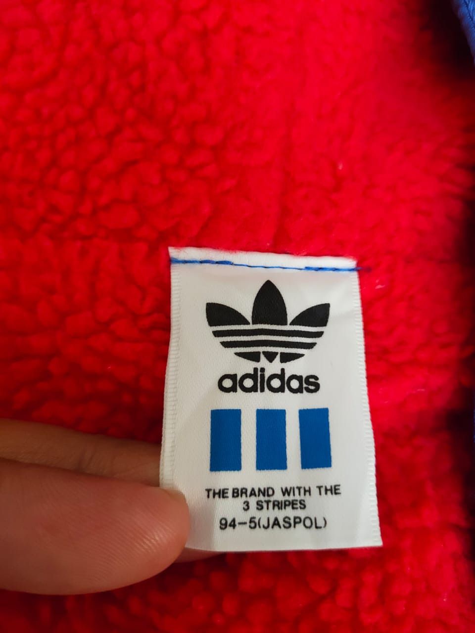 Adidas Vintage Oversize Adidas Big Logo Windbreaker Size US L / EU 52-54 / 3 - 6 Thumbnail