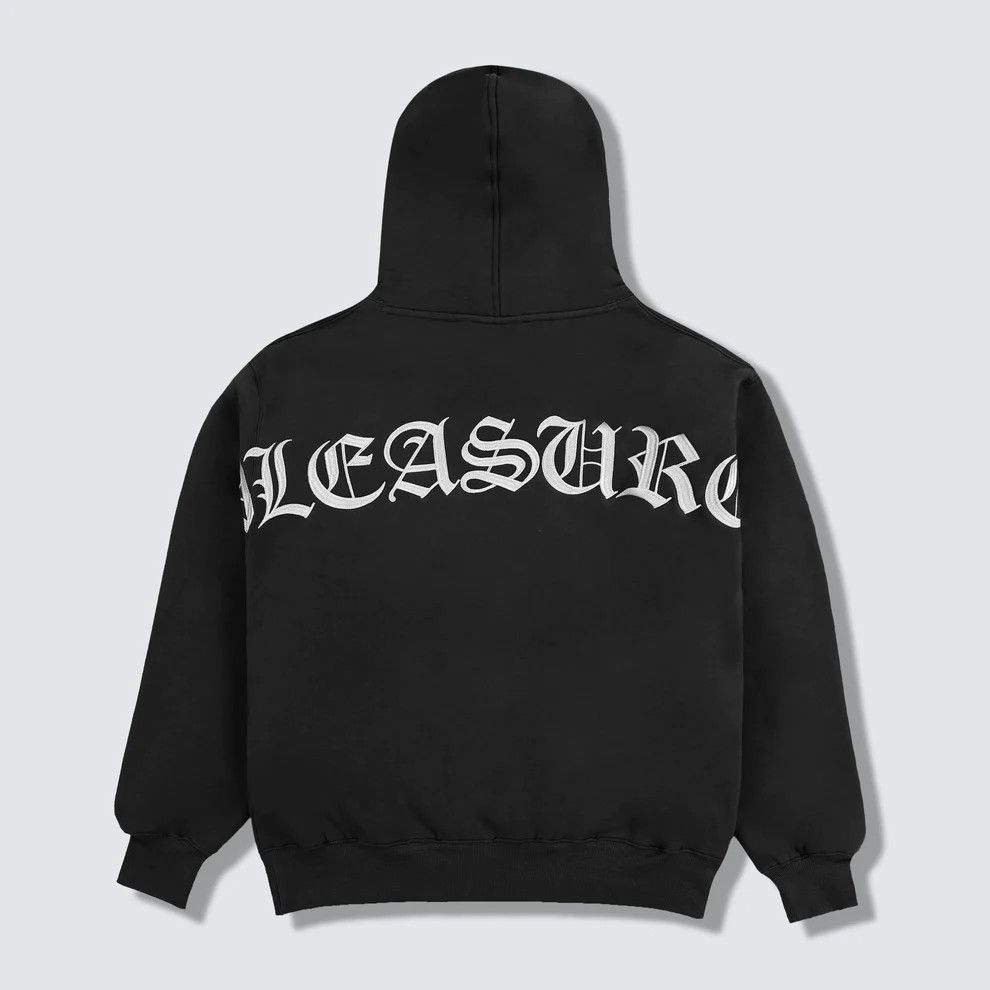 image of Pleasures Neural Hoodie in Black, Men's (Size 2XL)