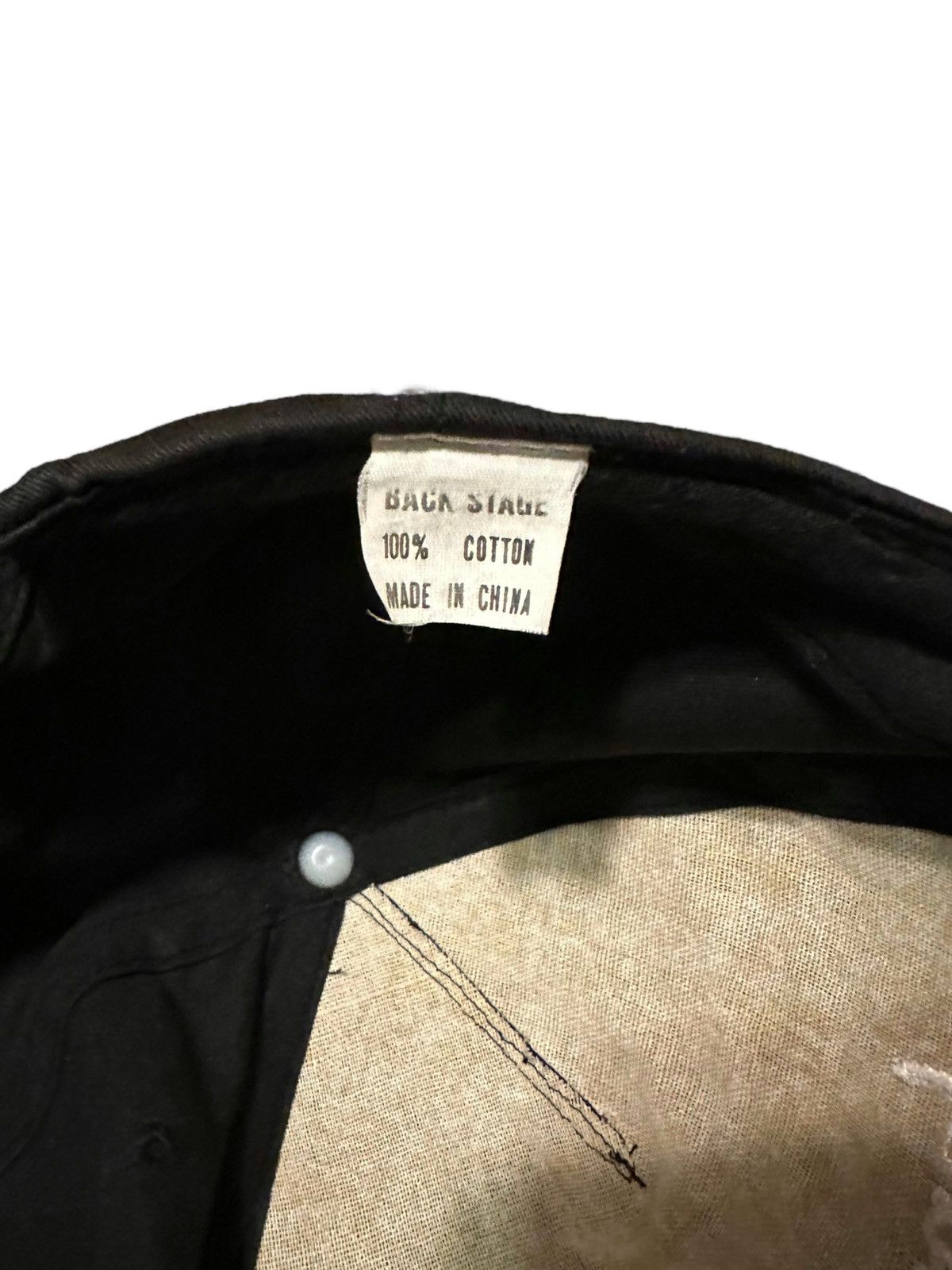 Vintage 1992 Devotional Tour Backstage Label Hat Size ONE SIZE - 4 Thumbnail