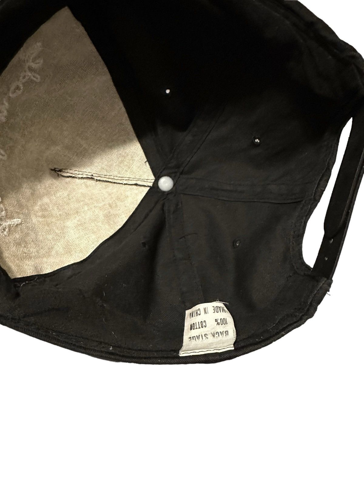 Vintage 1992 Devotional Tour Backstage Label Hat Size ONE SIZE - 3 Thumbnail