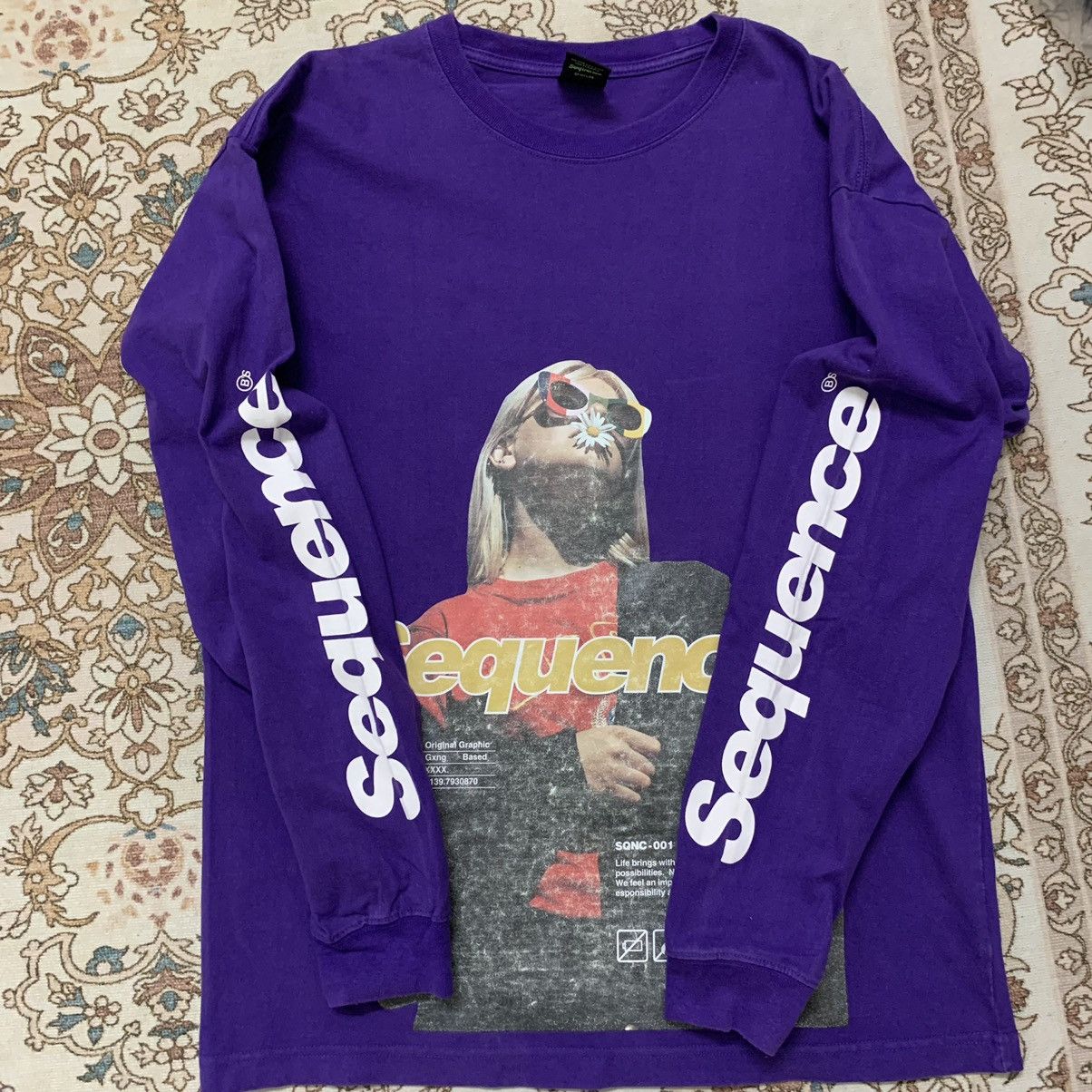Japanese Brand SEQUENCE GIRL PHOTO TEE BY B ONE SOUL Size US L / EU 52-54 / 3 - 5 Thumbnail