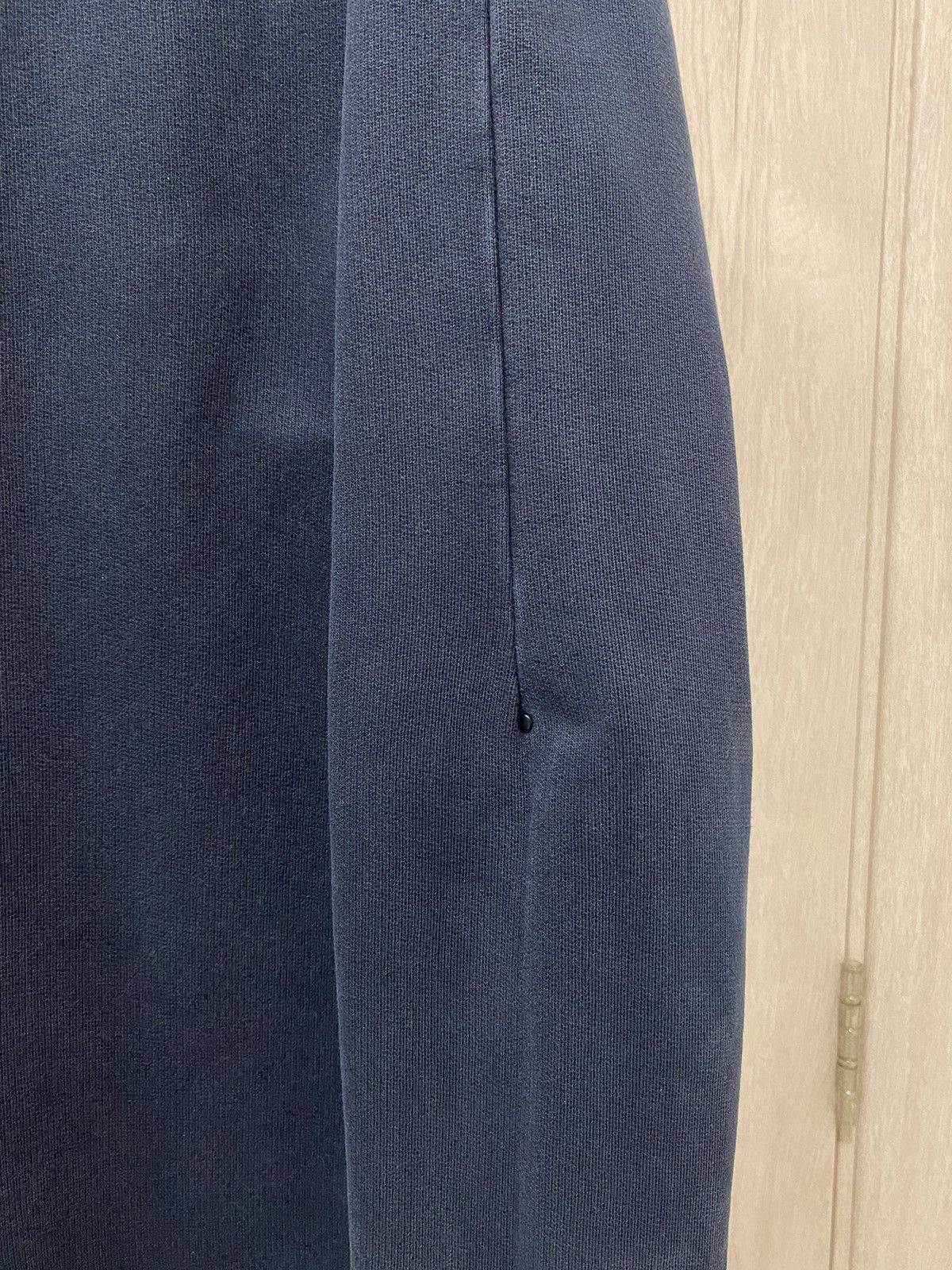 Folk Folk Navy Washed Cotton Crew Neck Long Sleeve Sweatshirt Size US M / EU 48-50 / 2 - 5 Thumbnail