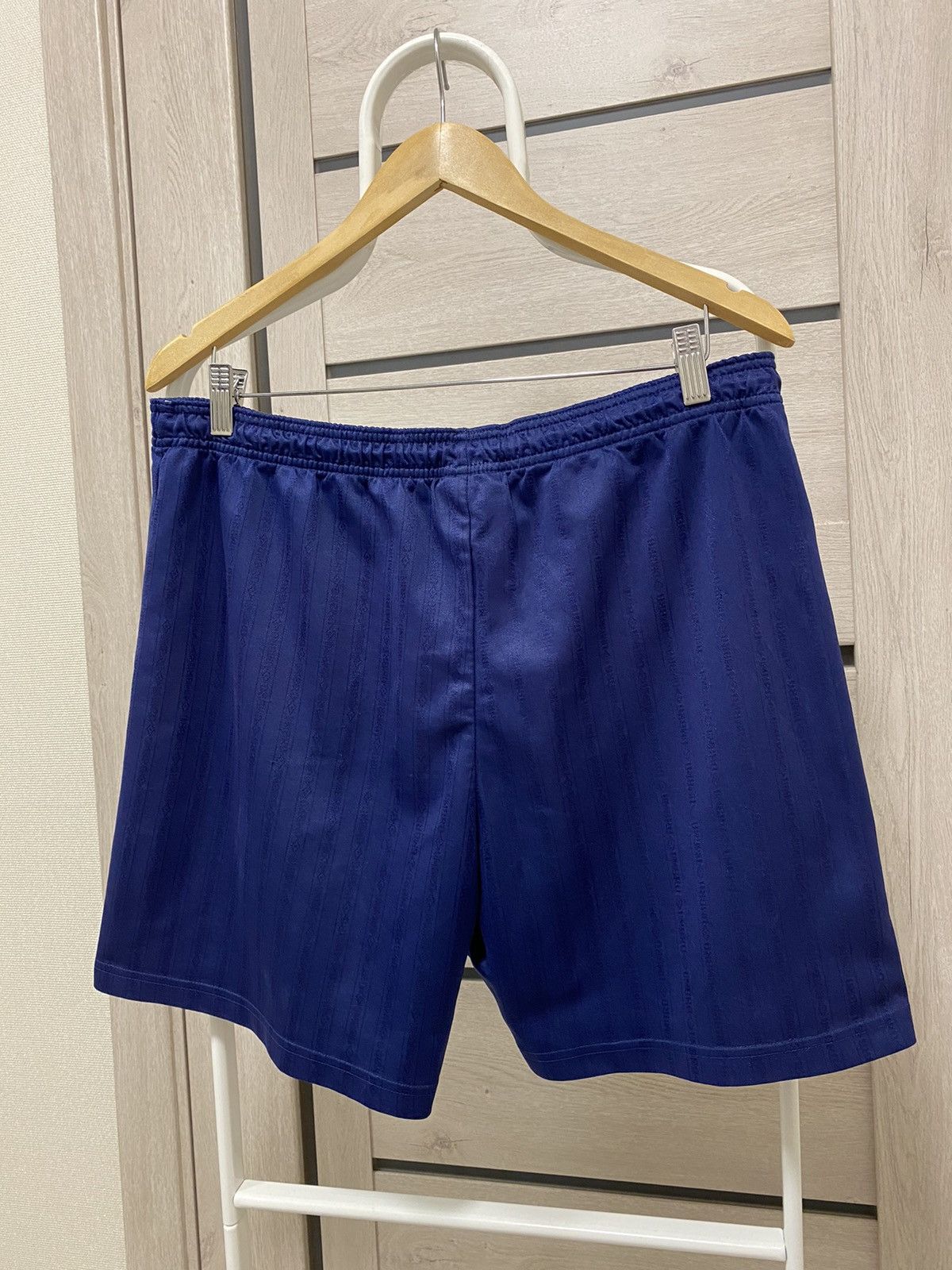Umbro × Vintage Umbro Vintage Monogram Navy Soccer Men’s Shorts Size US 34 / EU 50 - 7 Thumbnail