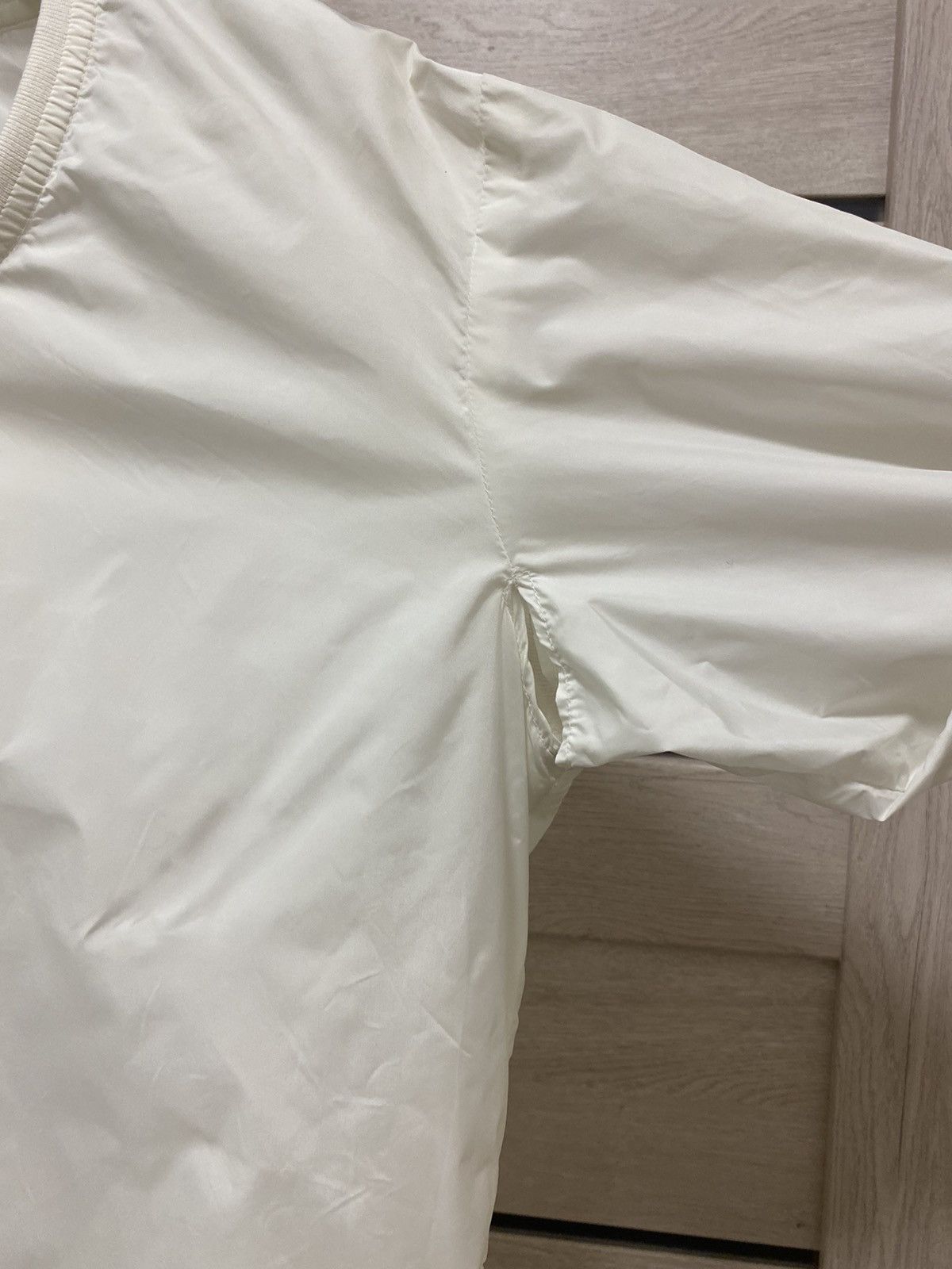 Golden Bear × Japanese Brand Jack Nicklaus Golden Bear Nylon White Long Sleeve Overshirt Size US L / EU 52-54 / 3 - 9 Thumbnail