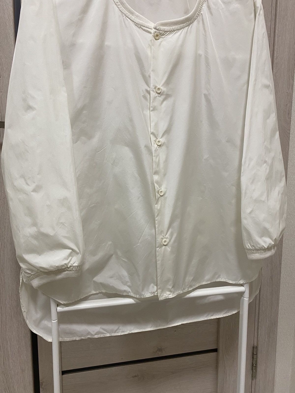 Golden Bear × Japanese Brand Jack Nicklaus Golden Bear Nylon White Long Sleeve Overshirt Size US L / EU 52-54 / 3 - 5 Thumbnail