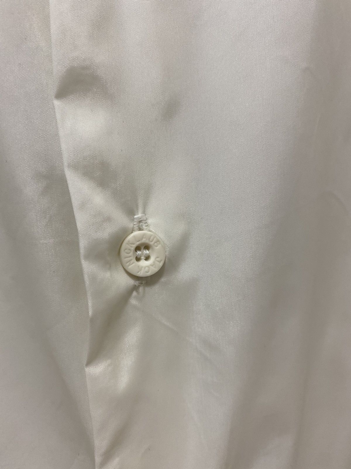 Golden Bear × Japanese Brand Jack Nicklaus Golden Bear Nylon White Long Sleeve Overshirt Size US L / EU 52-54 / 3 - 7 Thumbnail