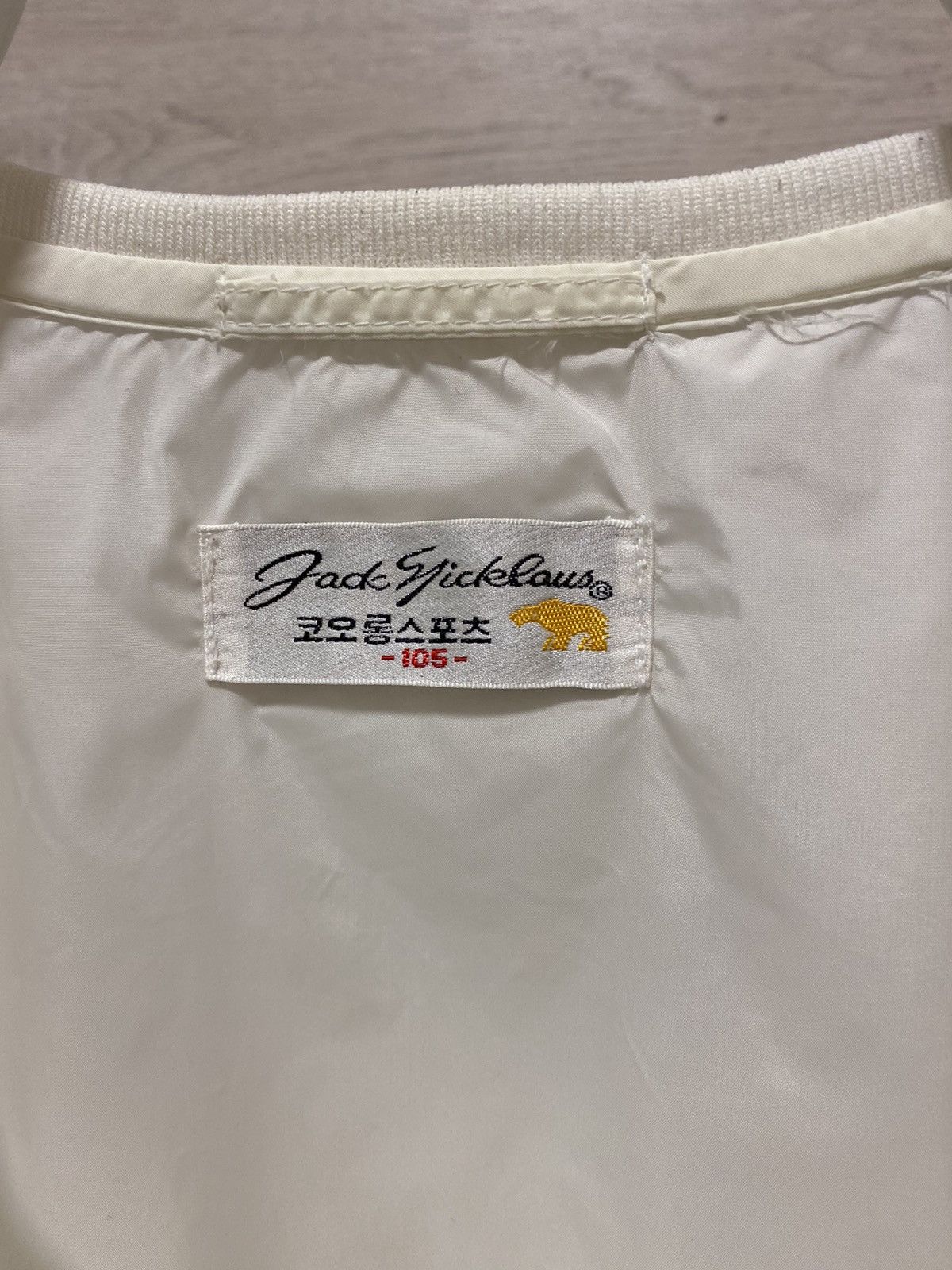Golden Bear × Japanese Brand Jack Nicklaus Golden Bear Nylon White Long Sleeve Overshirt Size US L / EU 52-54 / 3 - 4 Thumbnail