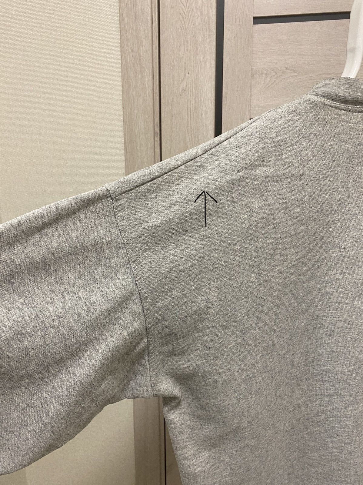 Nike Nike Vintage Swoosh Grey Crew Neck Cotton Sweatshirt Size US XL / EU 56 / 4 - 10 Thumbnail