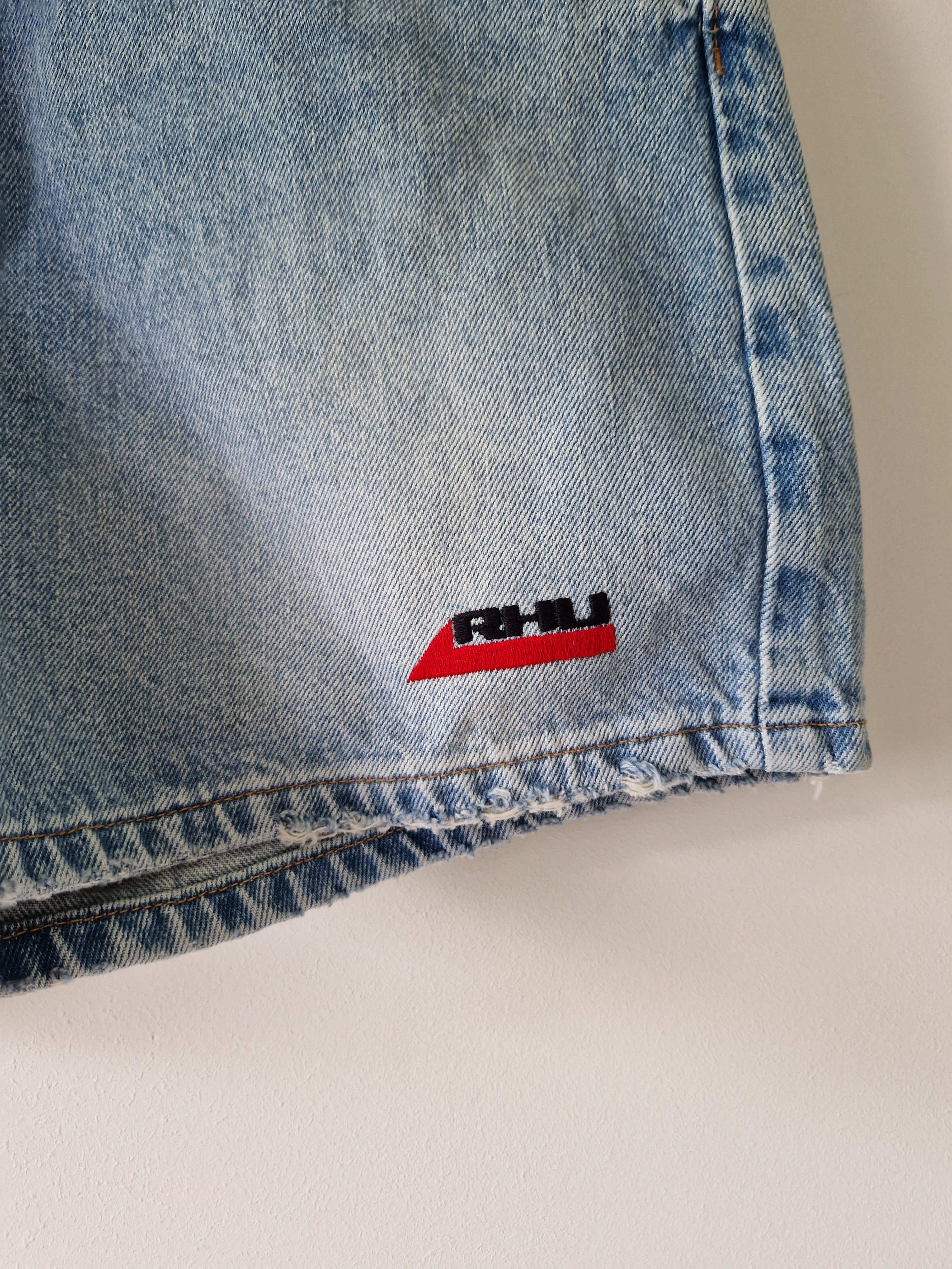 Rhude × Zara Light Denim Shorts Rhude x Zara Rhuigi Size US 34 / EU 50 - 2 Thumbnail