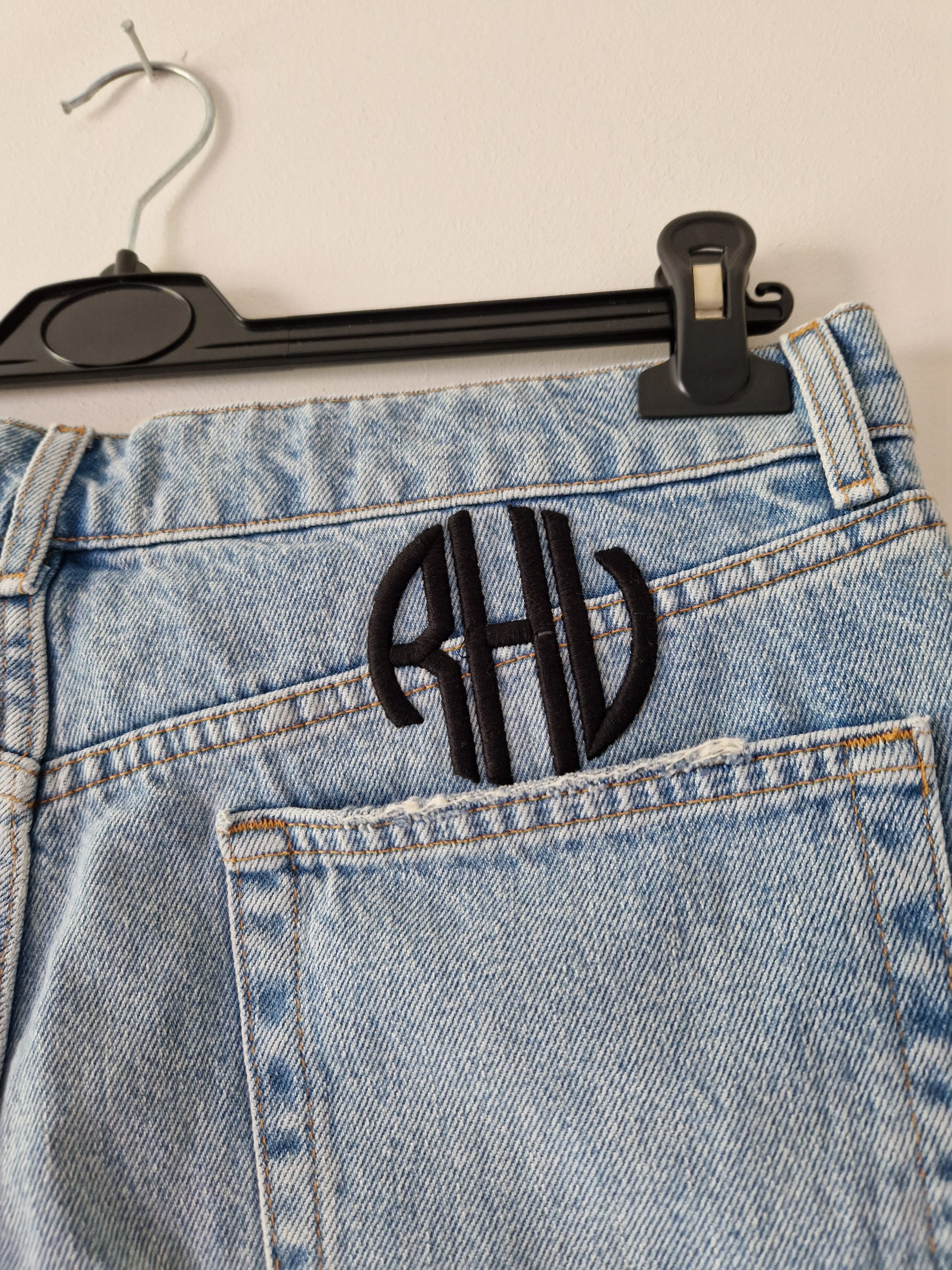 Rhude × Zara Light Denim Shorts Rhude x Zara Rhuigi Size US 34 / EU 50 - 7 Thumbnail