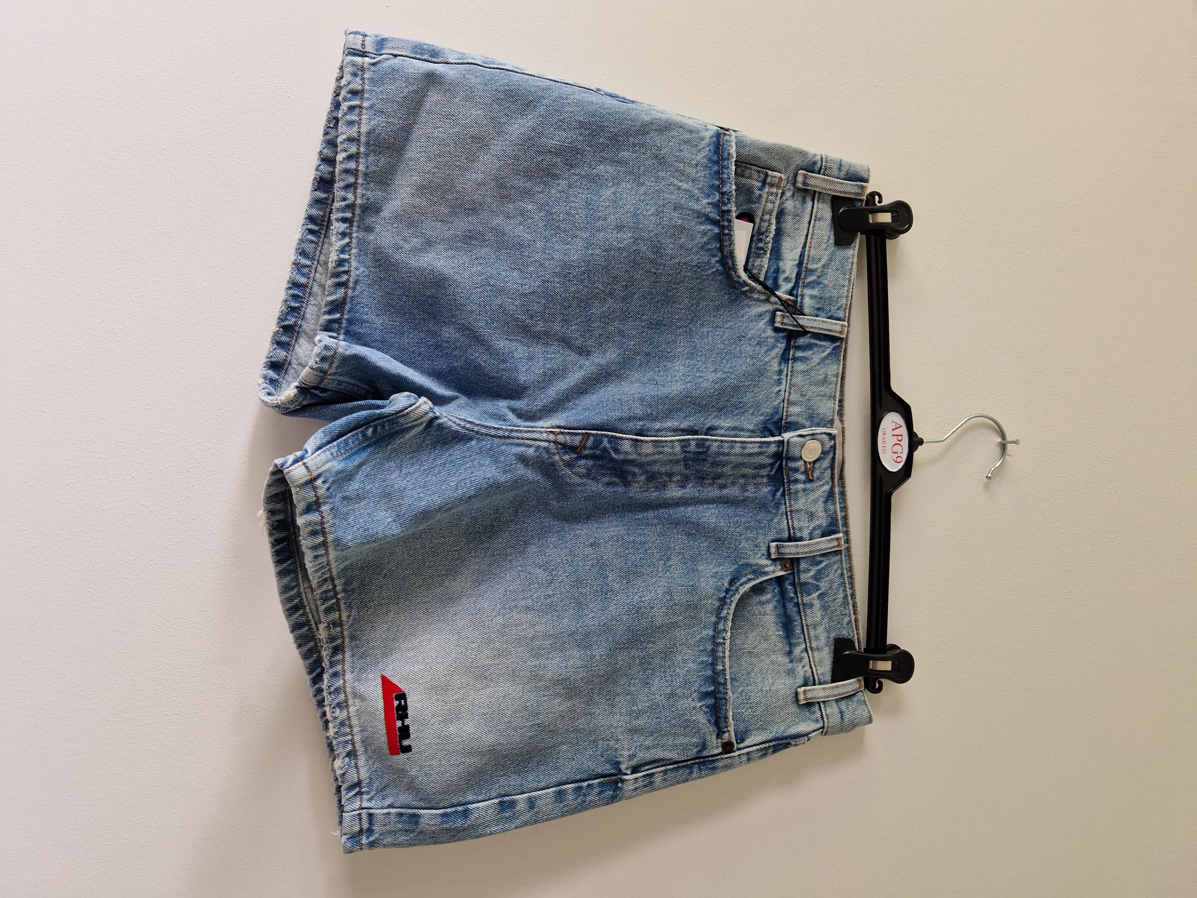 Light Denim Shorts Rhude x Zara Rhuigi