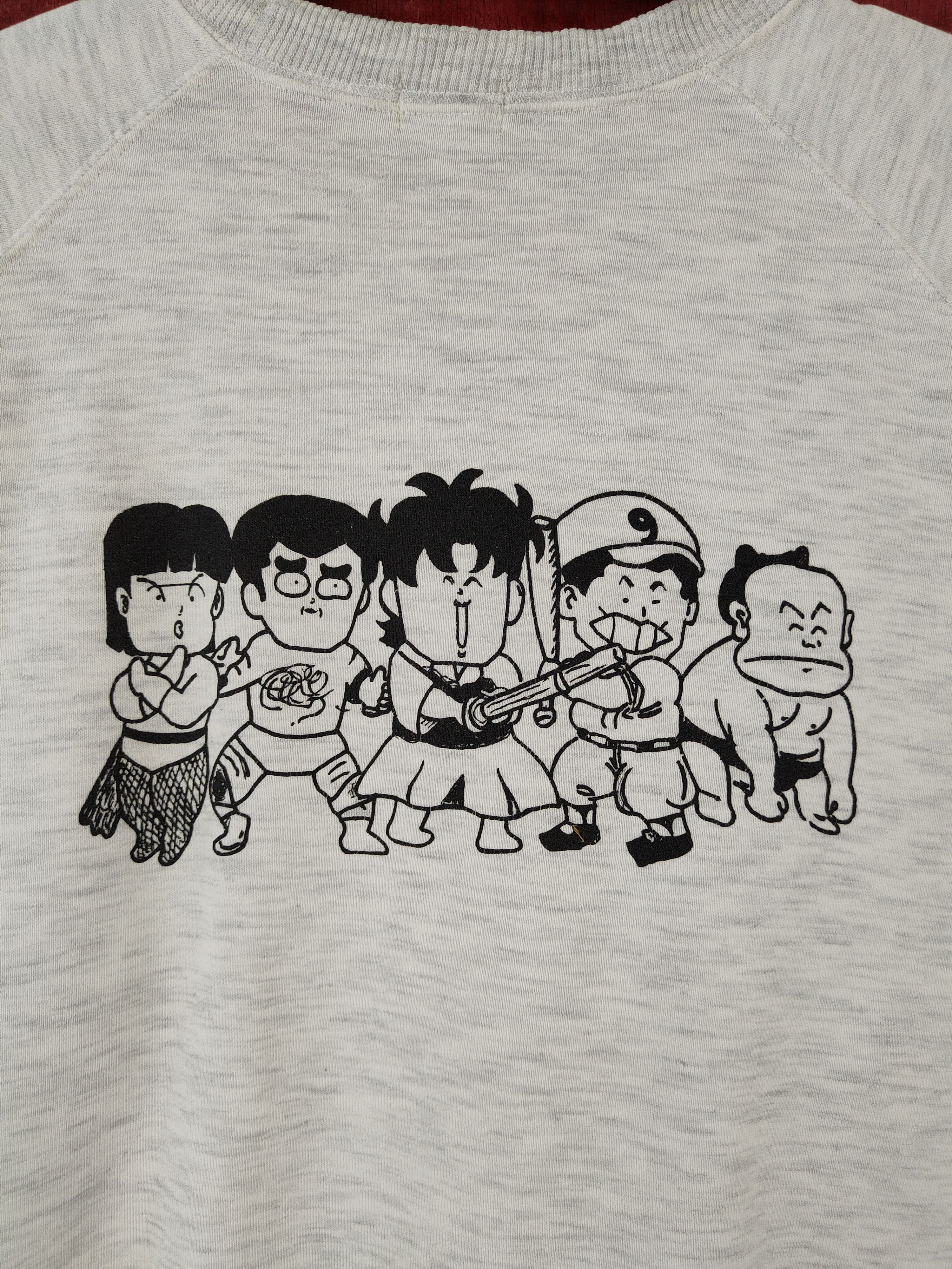Anime MSS anima cartoon japan vintage Gray Sweatshirt #5462 Size US L / EU 52-54 / 3 - 2 Thumbnail