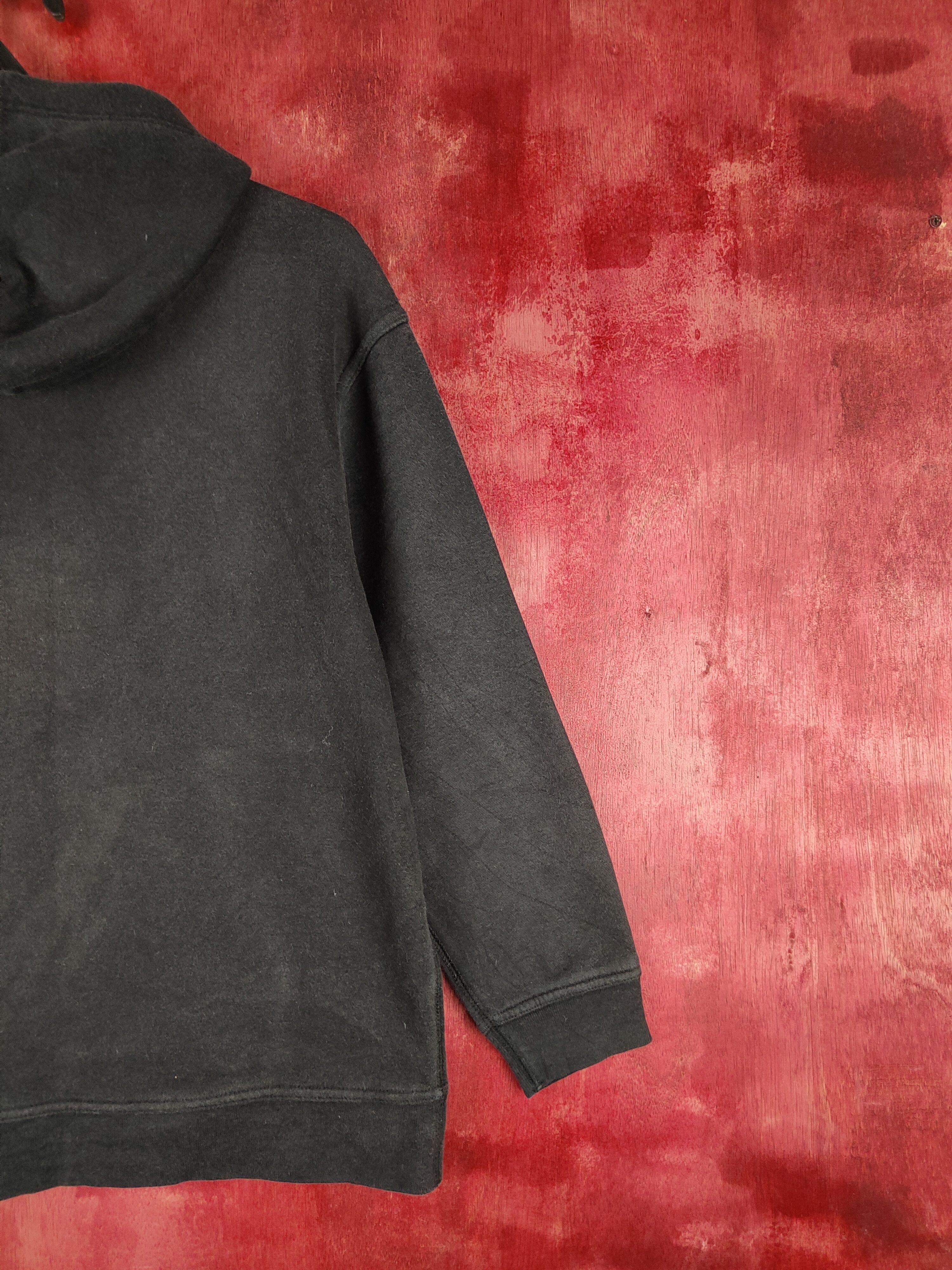 Gap × Japanese Brand GAPkids Black Faded Hoodie Sweater #287B Size M / US 6-8 / IT 42-44 - 9 Thumbnail