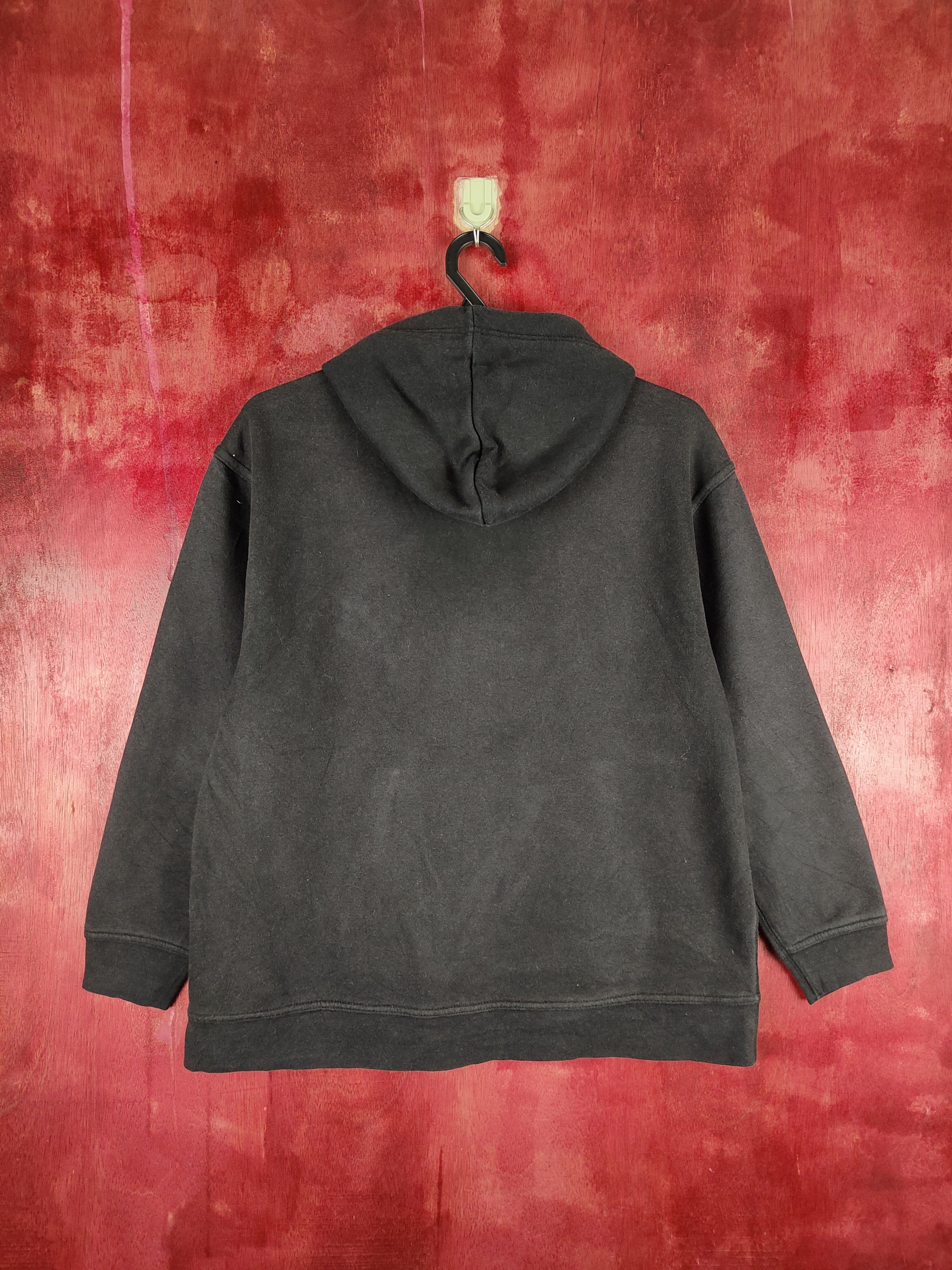 Gap × Japanese Brand GAPkids Black Faded Hoodie Sweater #287B Size M / US 6-8 / IT 42-44 - 7 Thumbnail